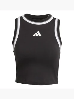 Damen adidas Essentials Color-Pop Cotton Crop-Top