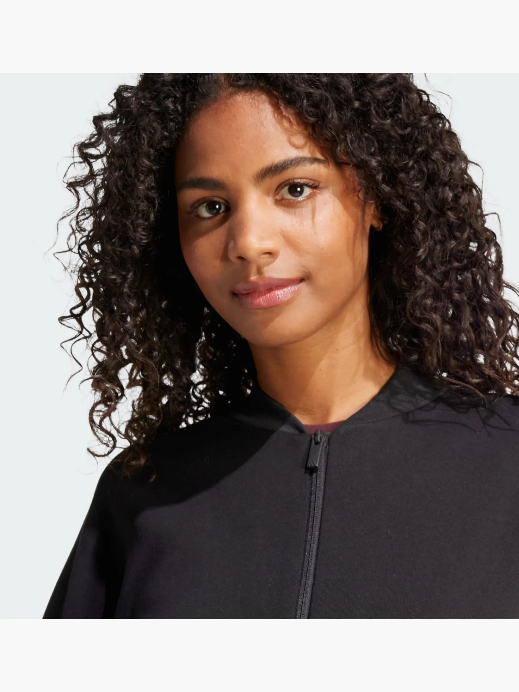 Damen adidas Essentials Contemporary Logo Bomberjacke
