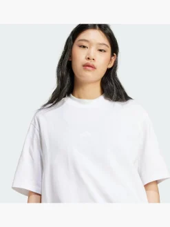 Damen adidas Essentials Contemporary Logo Boyfriend T-Shirt