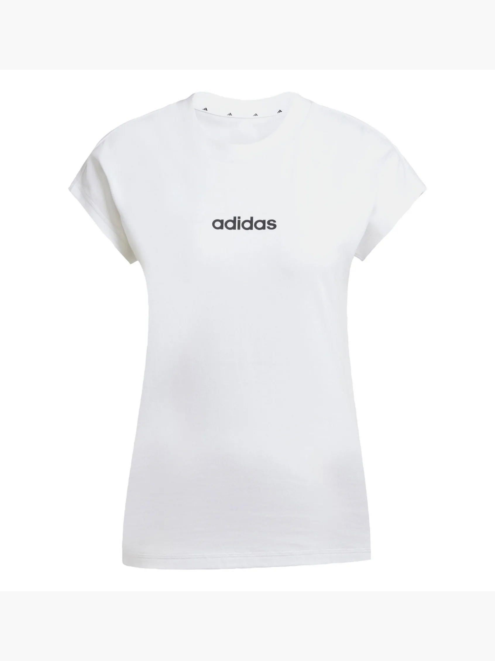 Damen adidas Essentials Linear Cotton T-Shirt