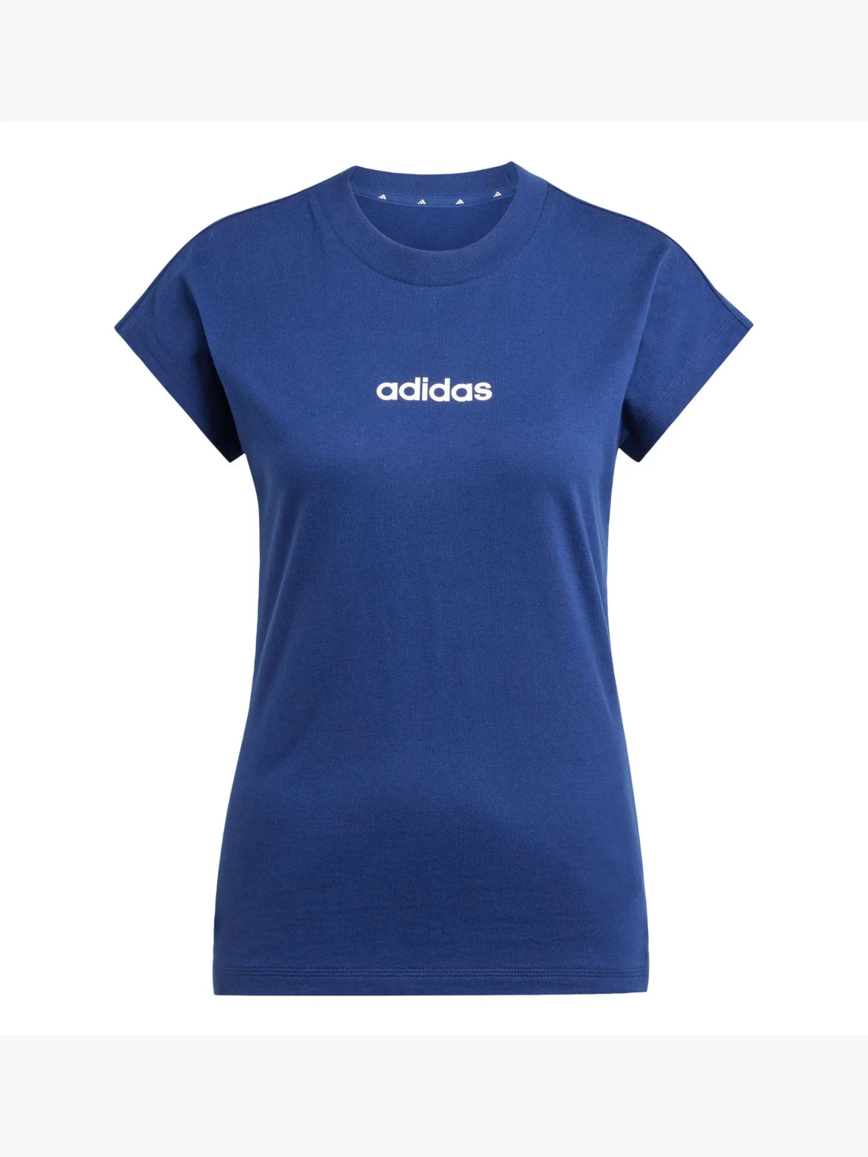 Damen adidas Essentials Linear Cotton T-Shirt
