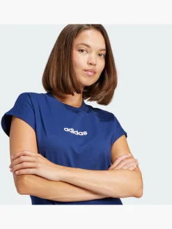 Damen adidas Essentials Linear Cotton T-Shirt