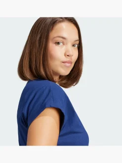 Damen adidas Essentials Linear Cotton T-Shirt