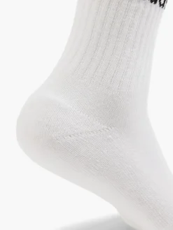 Damen adidas Essentials Linear 3er Pack Crew Socken