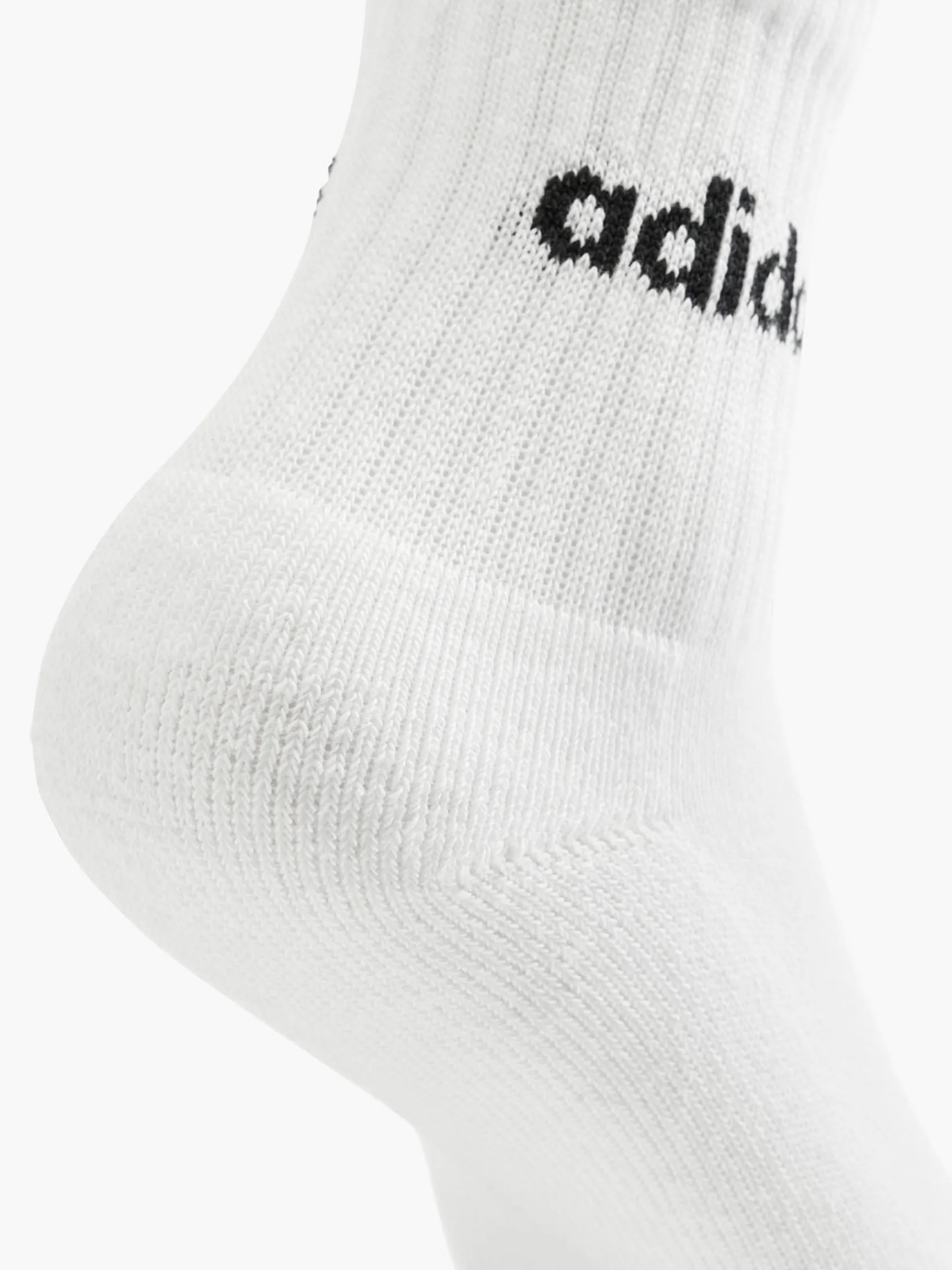 Kinder adidas Essentials Linear 3er Pack Crew Socken