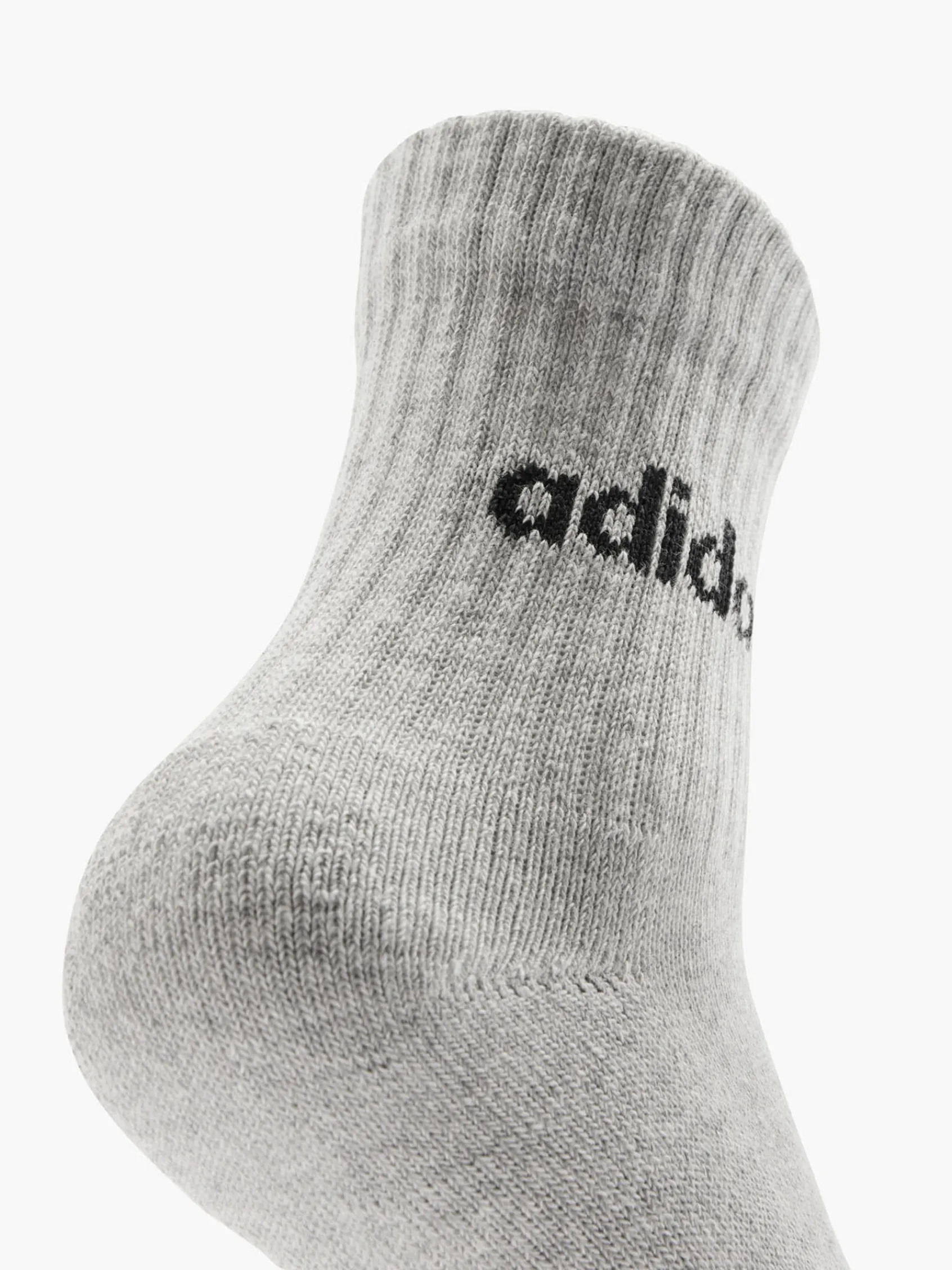 Kinder adidas Essentials Linear 3er Pack Crew Socken