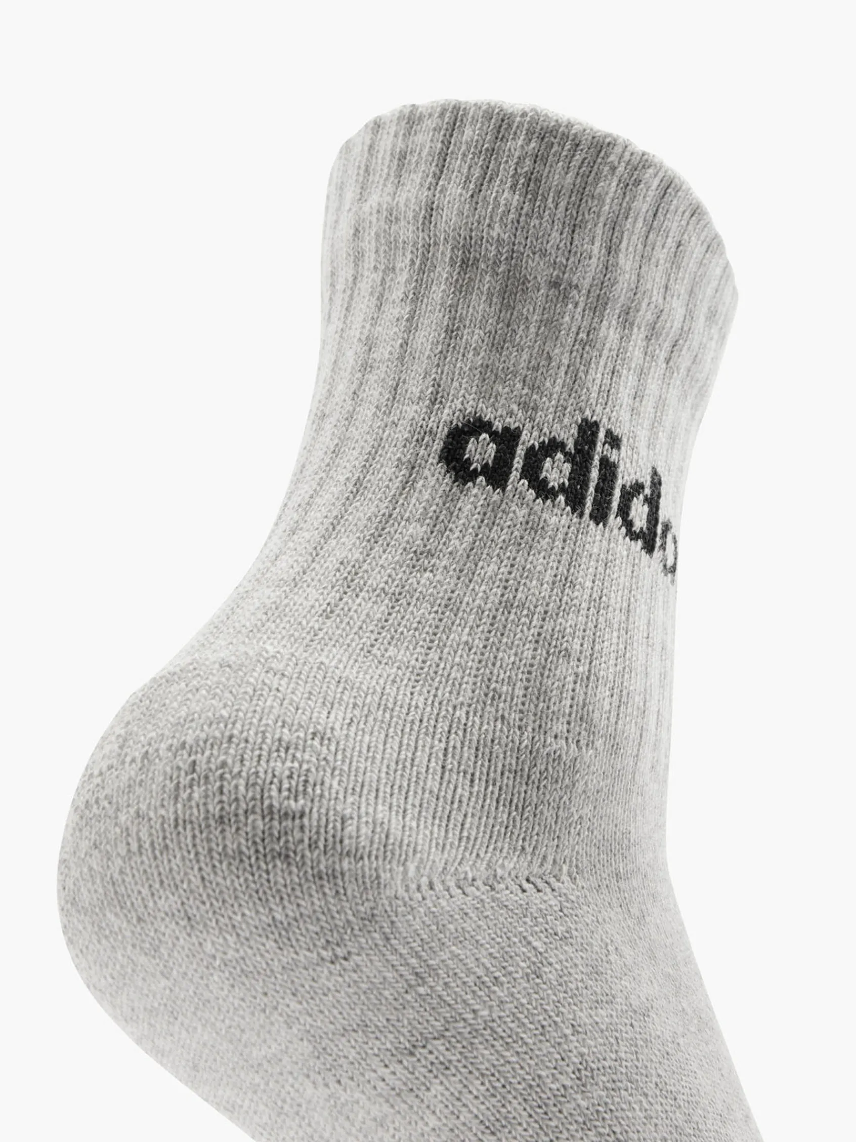 Kinder adidas Essentials Linear 3er Pack Crew Socken