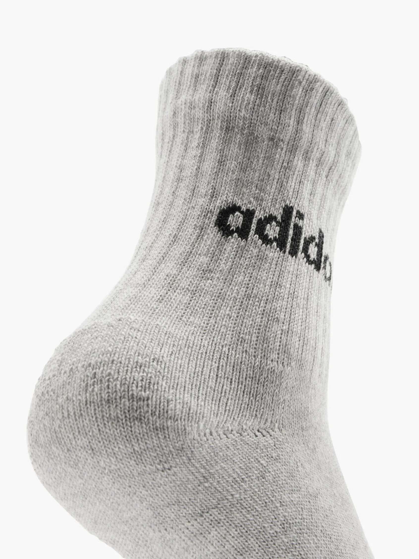 Kinder adidas Essentials Linear 3er Pack Crew Socken