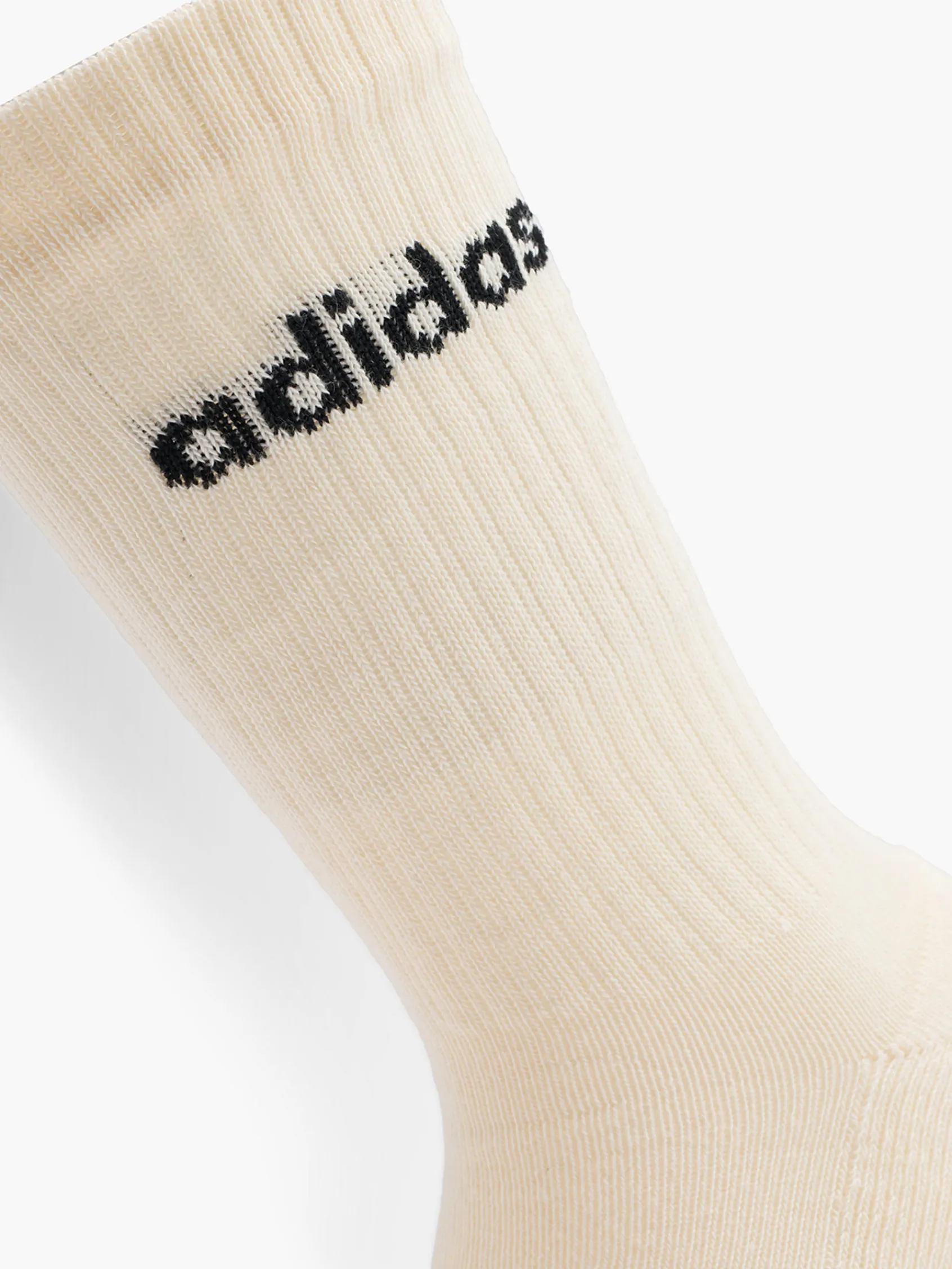 Kinder adidas Essentials Linear 3er Pack Crew Socken