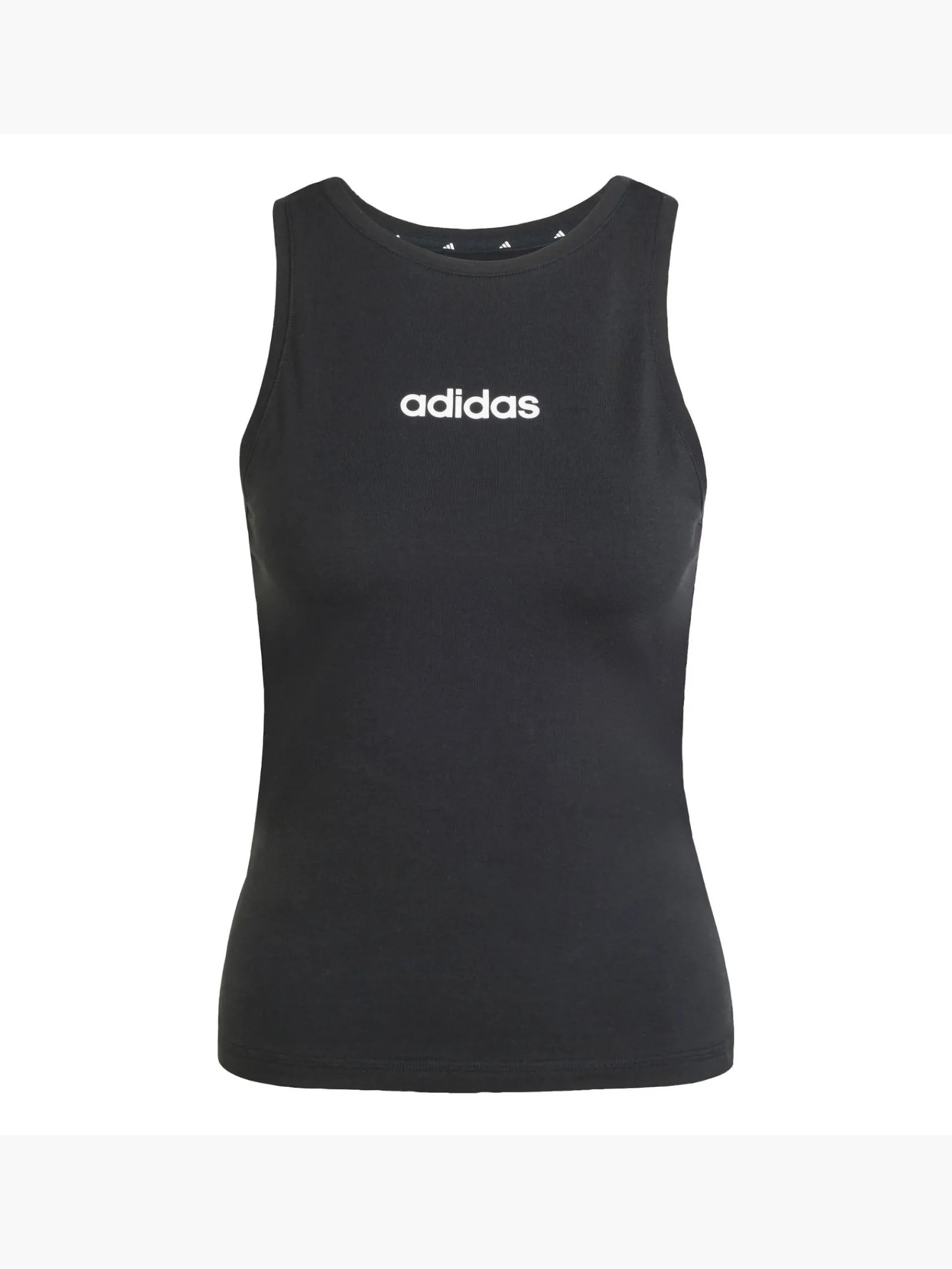 Damen adidas Essentials Linear Slim Cotton Tanktop