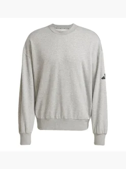 Herren adidas Essentials Loose Fit 3 Bar Logo Sweatshirt