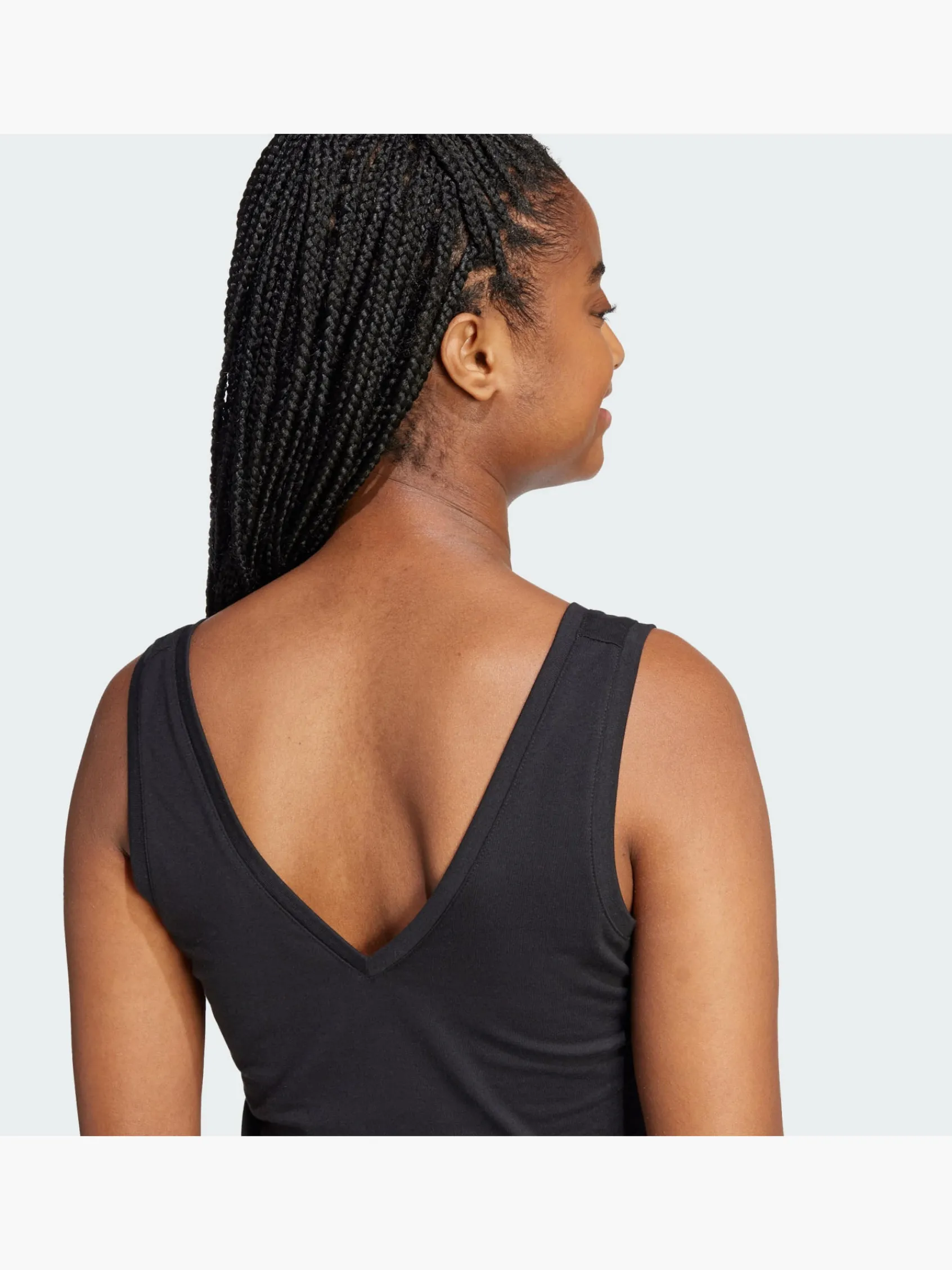 Damen adidas Essentials Small Logo Cotton Lifestyle Tanktop