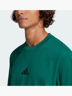 Herren adidas Essentials Small Logo Single Jersey T-Shirt