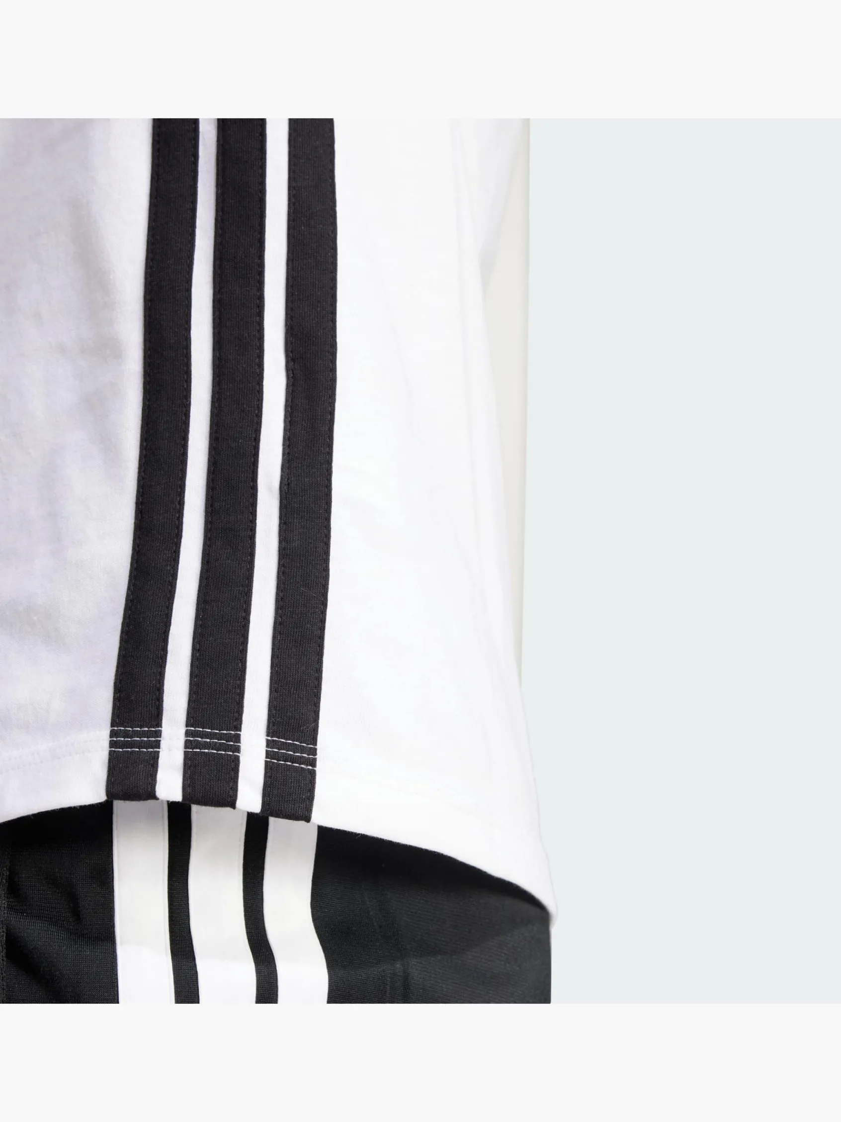 Damen adidas Essentials 3-Streifen Cotton T-Shirt