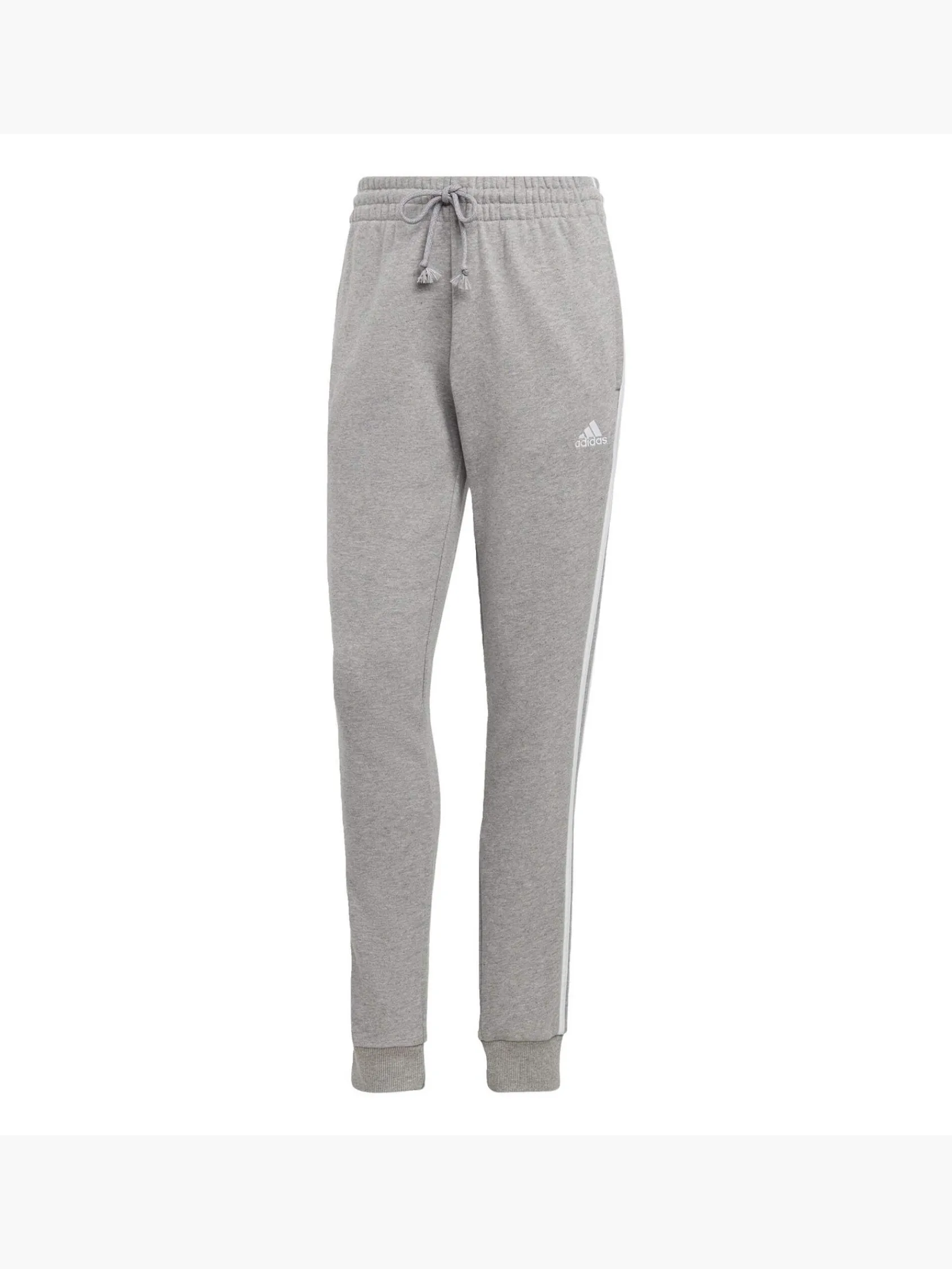 Damen adidas Essentials 3-Streifen French Terry Cuffed Hose