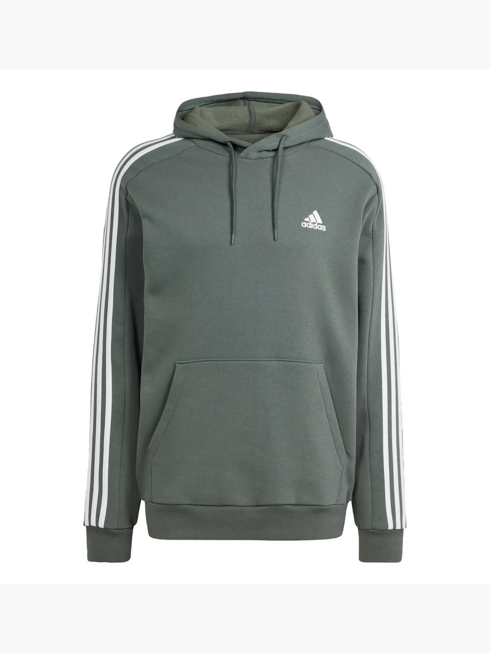 Herren adidas Essentials 3-Streifen Hoodie