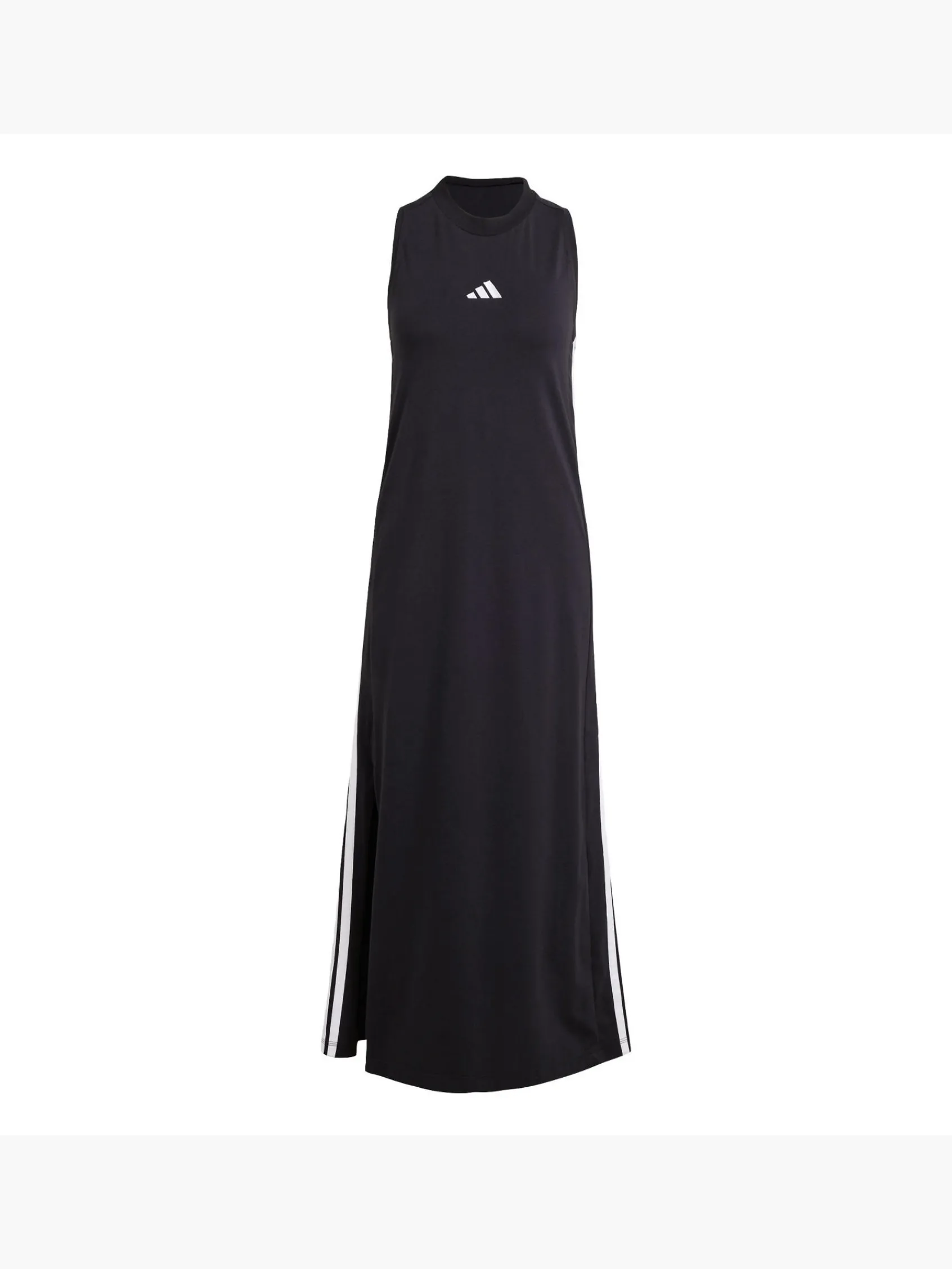 Damen Essentials 3-Streifen Long Racerback Kleid