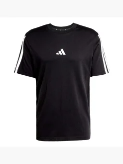 Herren adidas Essentials 3-Streifen Single Jersey T-Shirt