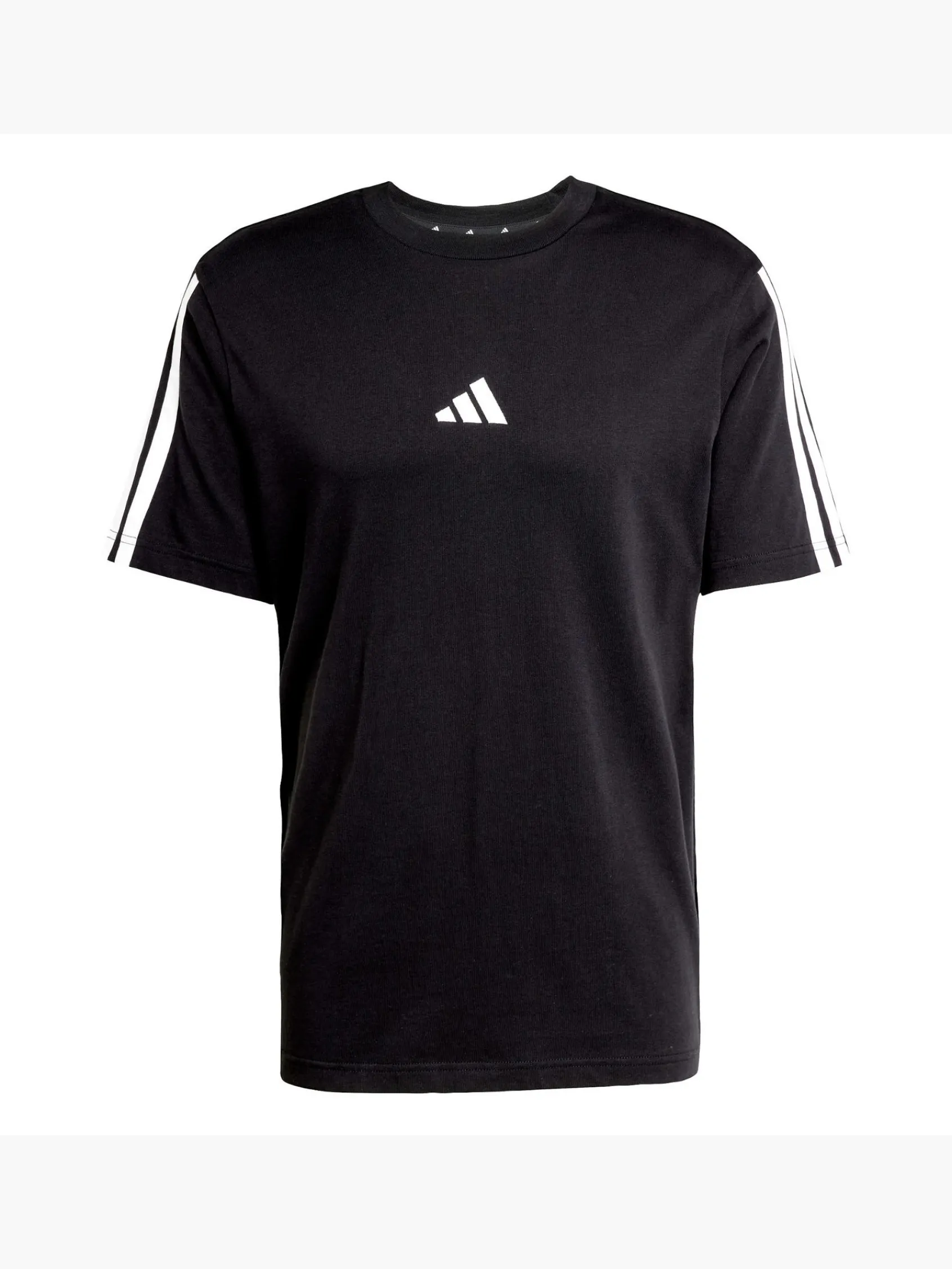 Herren adidas Essentials 3-Streifen Single Jersey T-Shirt