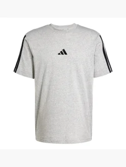 Herren adidas Essentials 3-Streifen Single Jersey T-Shirt