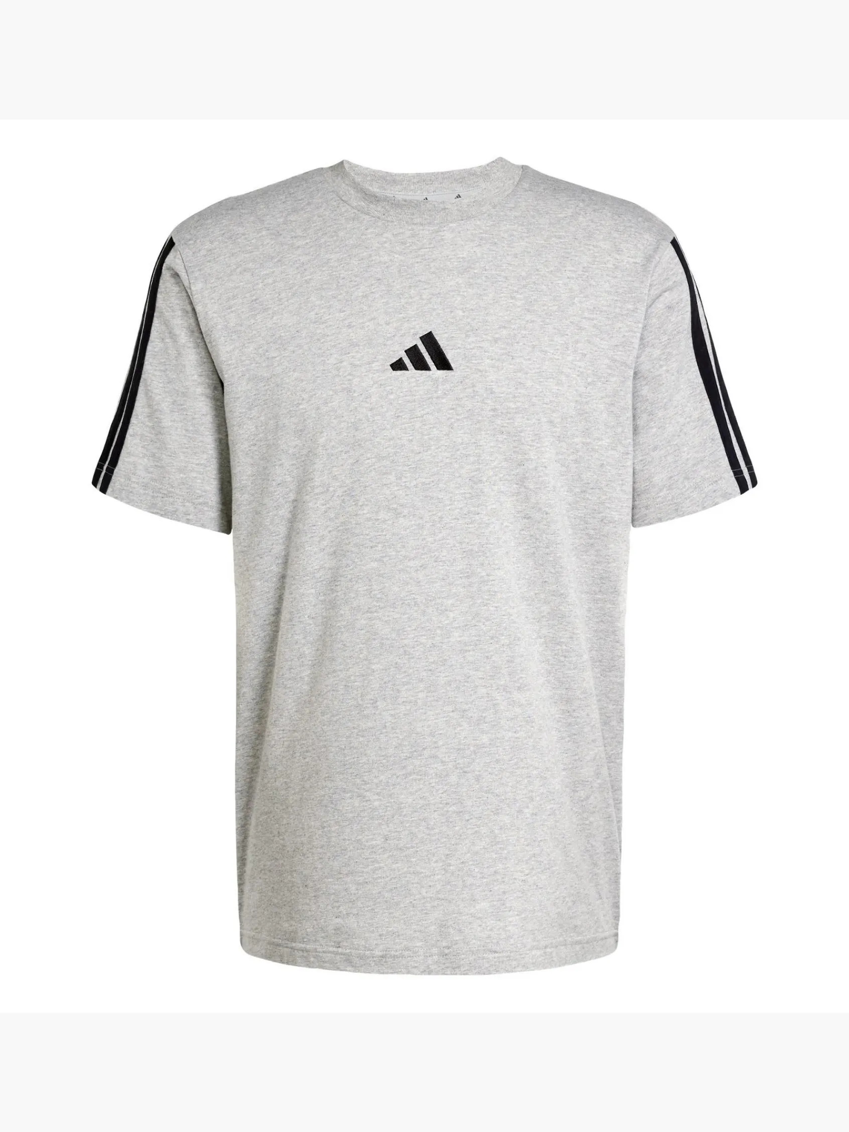 Herren adidas Essentials 3-Streifen Single Jersey T-Shirt
