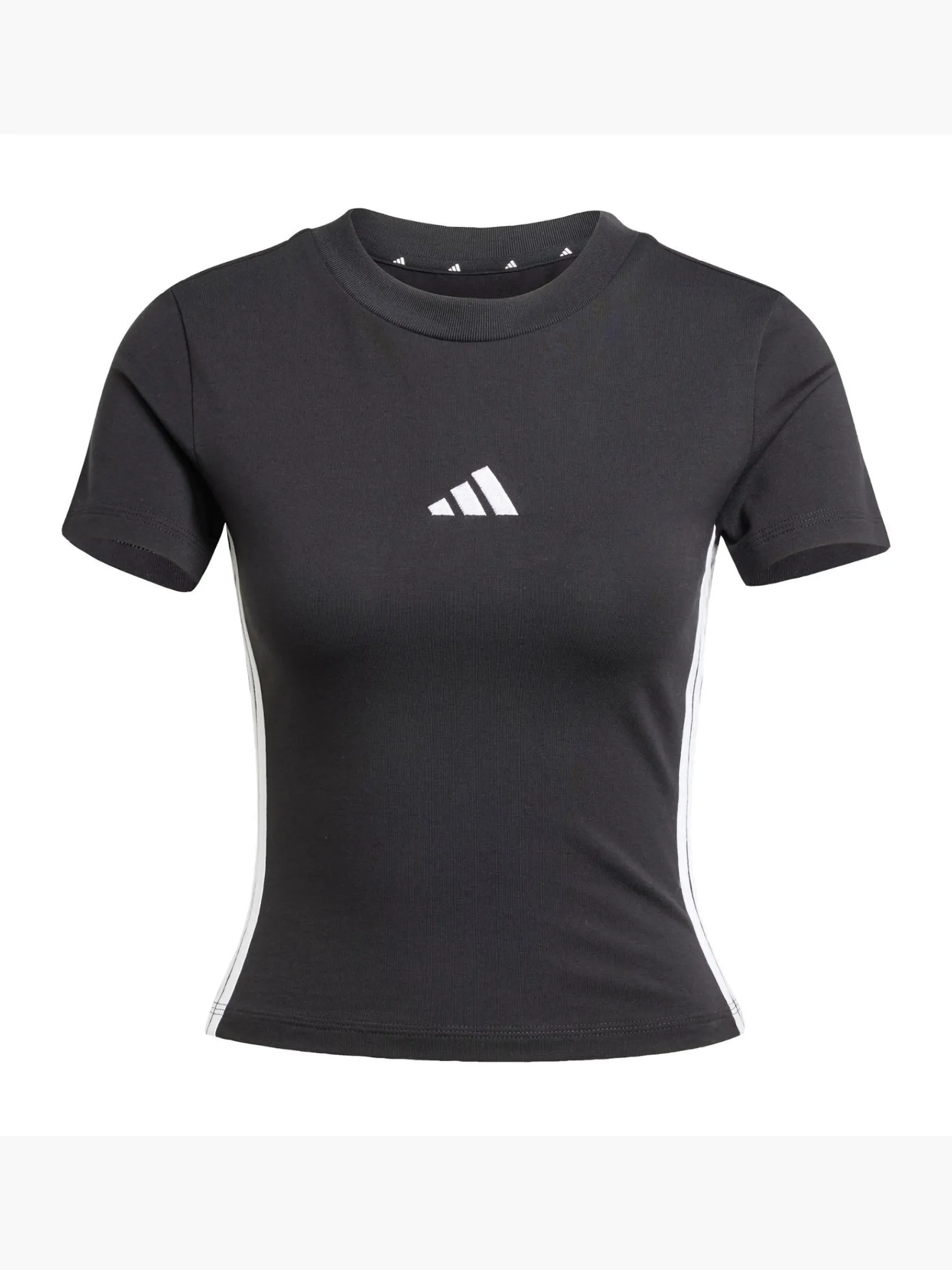 Damen adidas Essentials 3-Streifen Slim Baby T-Shirt