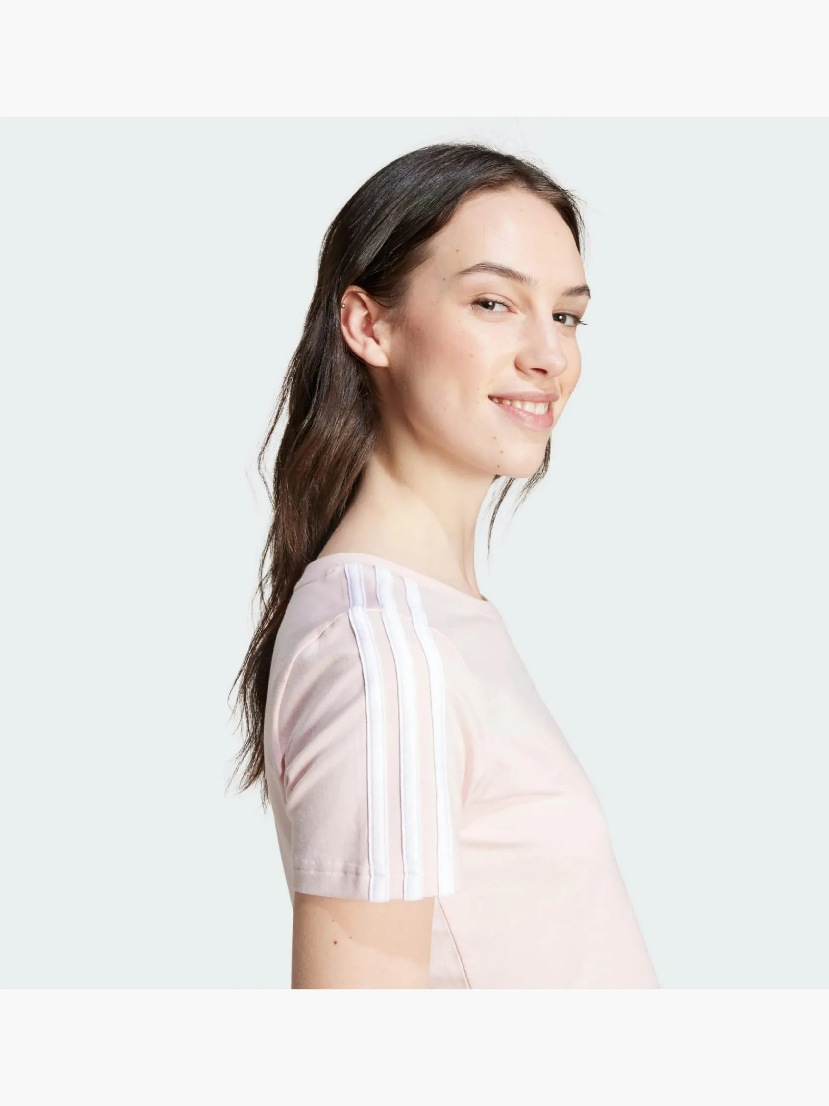 Damen adidas Essentials 3-Streifen T-Shirt