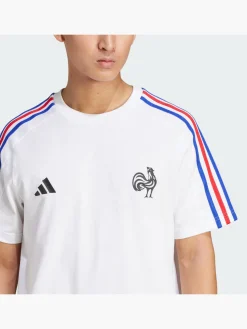 Herren adidas Frankreich Essentials 3-Streifen T-Shirt