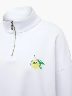 Damen FILA Half-Zip Sweatshirt