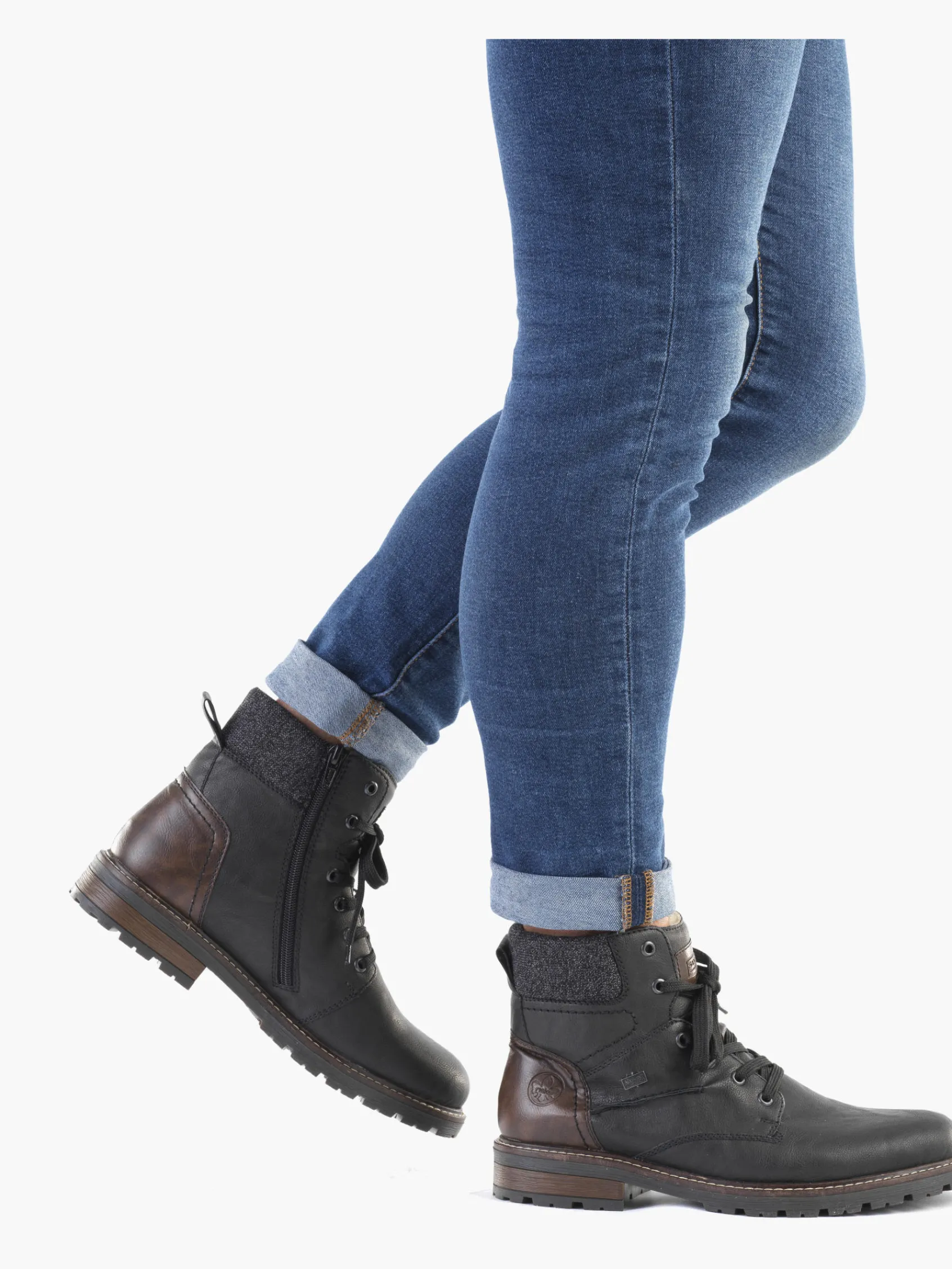 Herren Rieker Herren Schnürstiefel