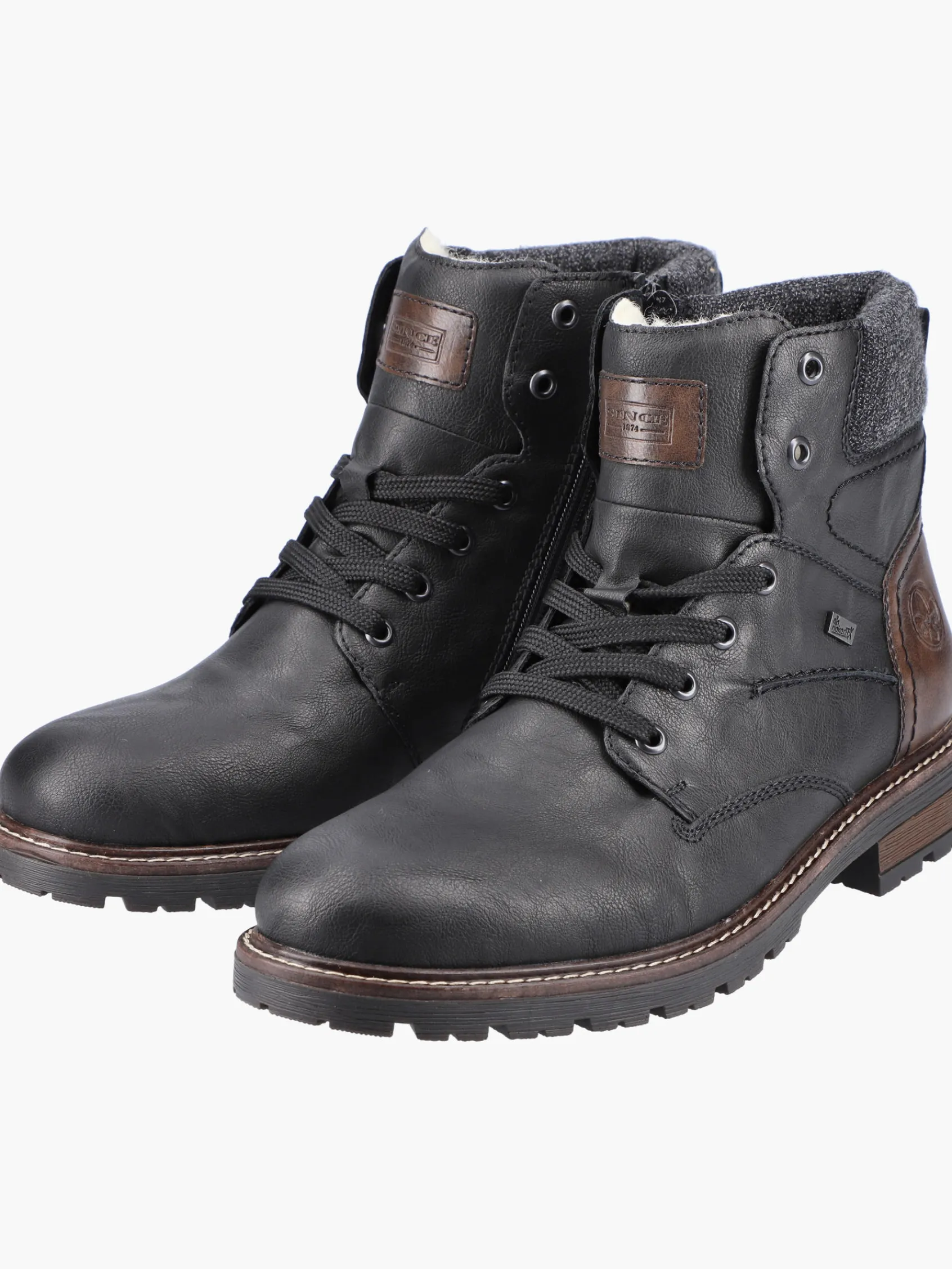 Herren Rieker Herren Schnürstiefel