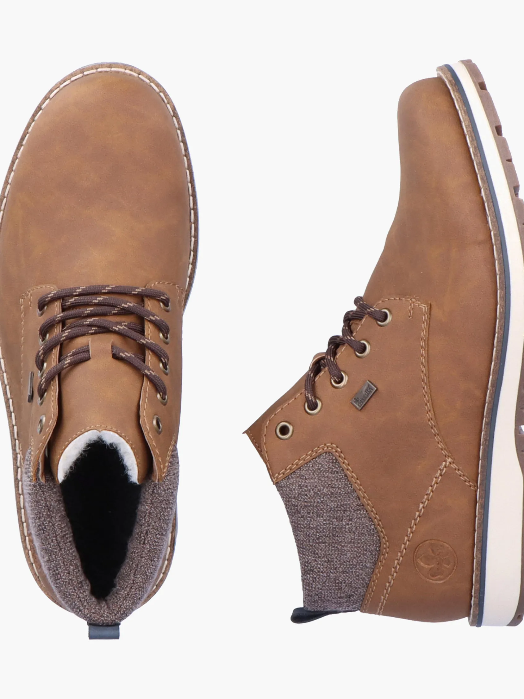 Herren Rieker Herren Schnürstiefel