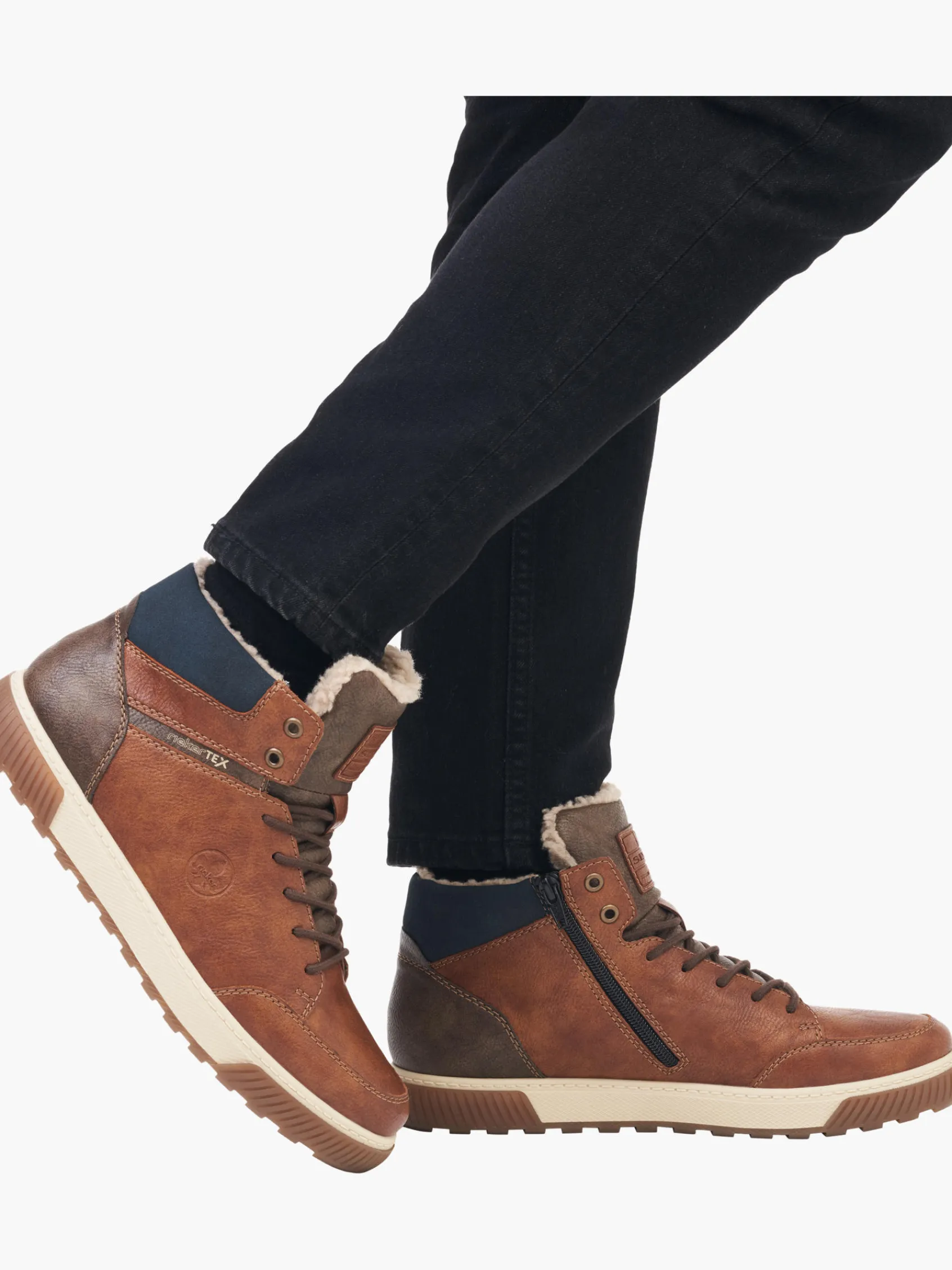 Herren Rieker Herren Schnürstiefel