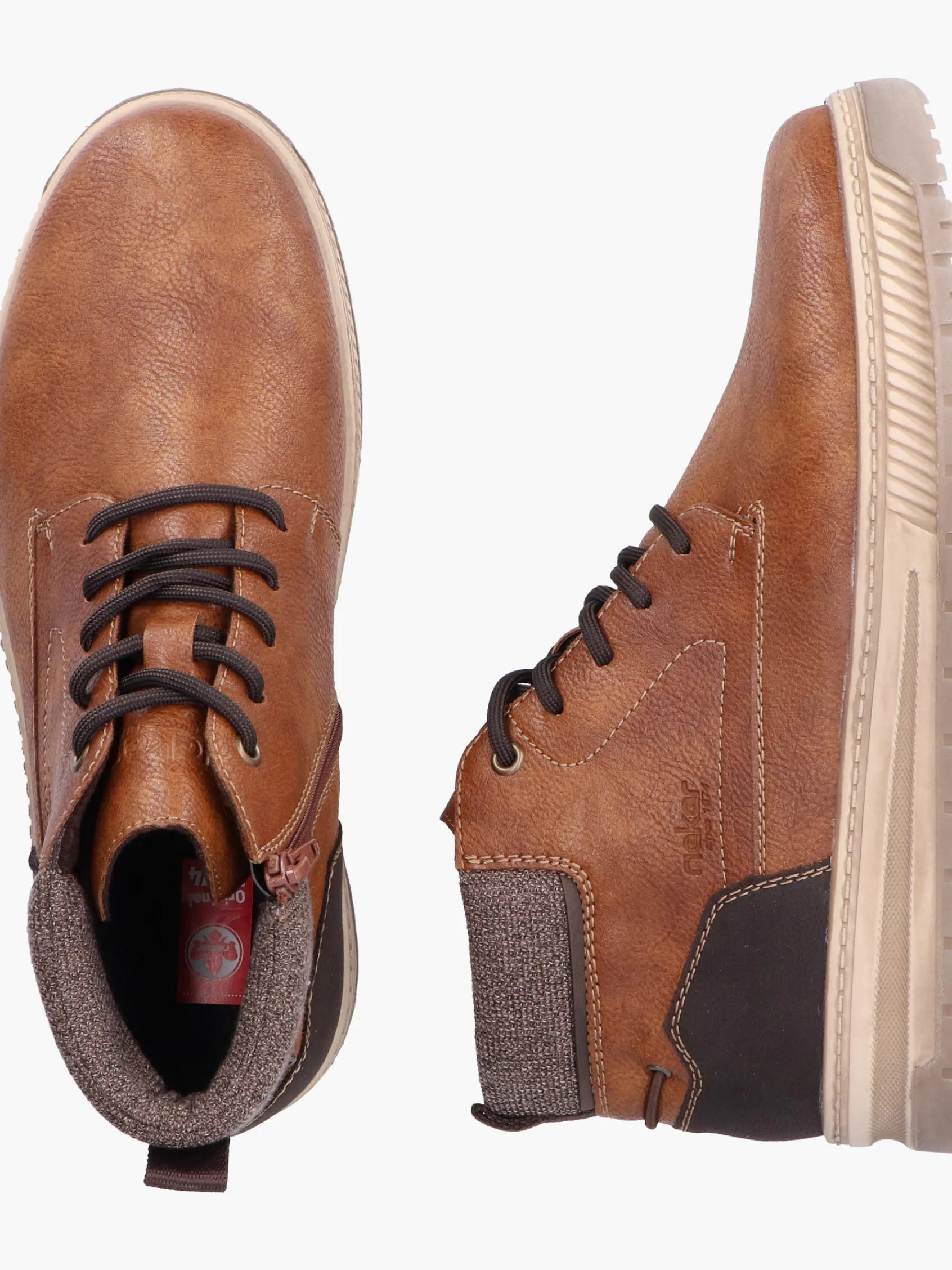 Herren Rieker Herren Schnürstiefel
