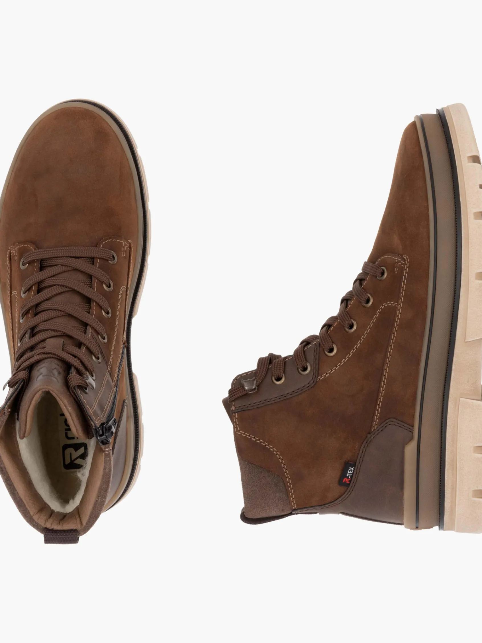 Herren Rieker Herren Schnürstiefel