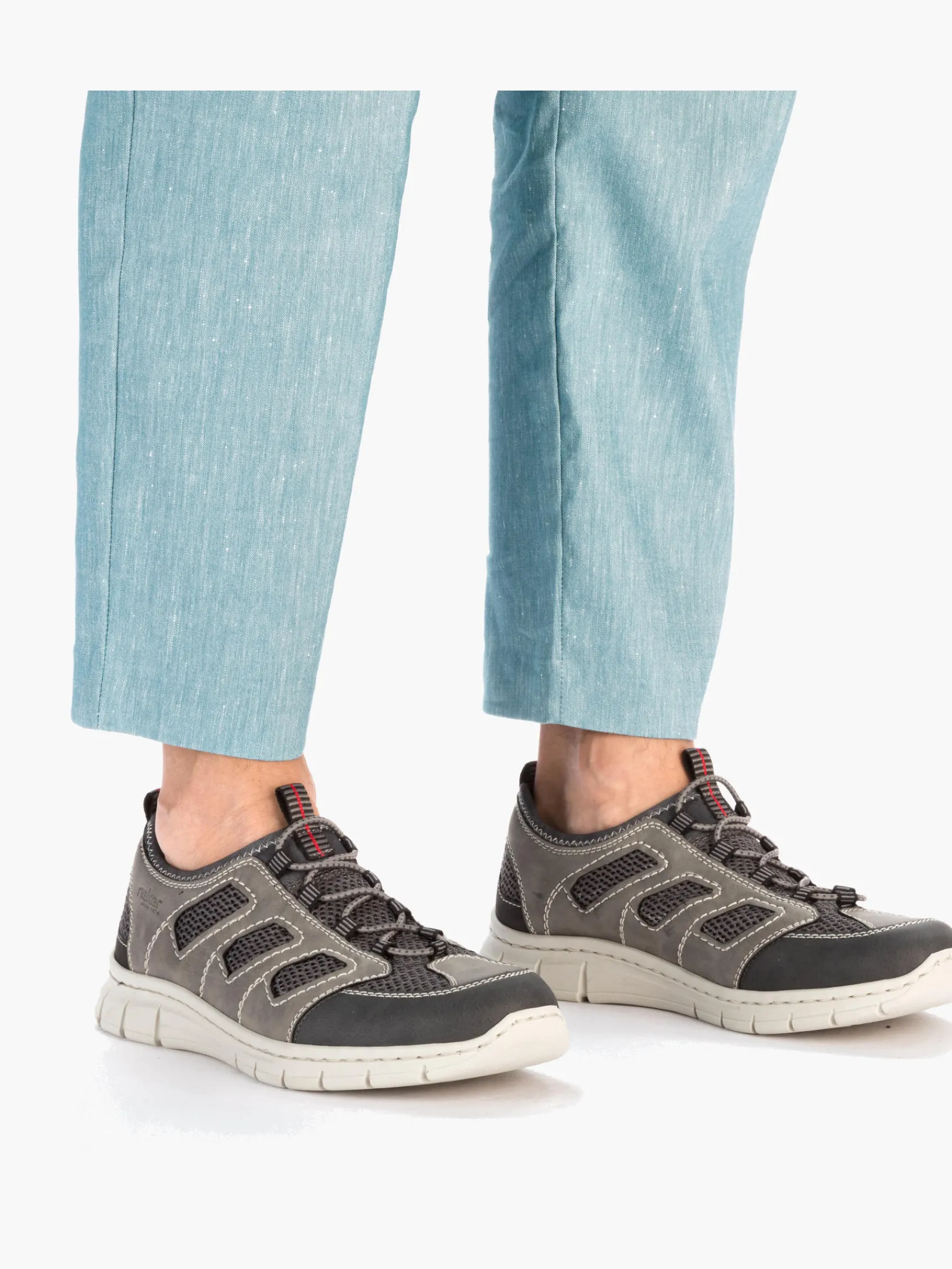 Damen Rieker Herren Slipper