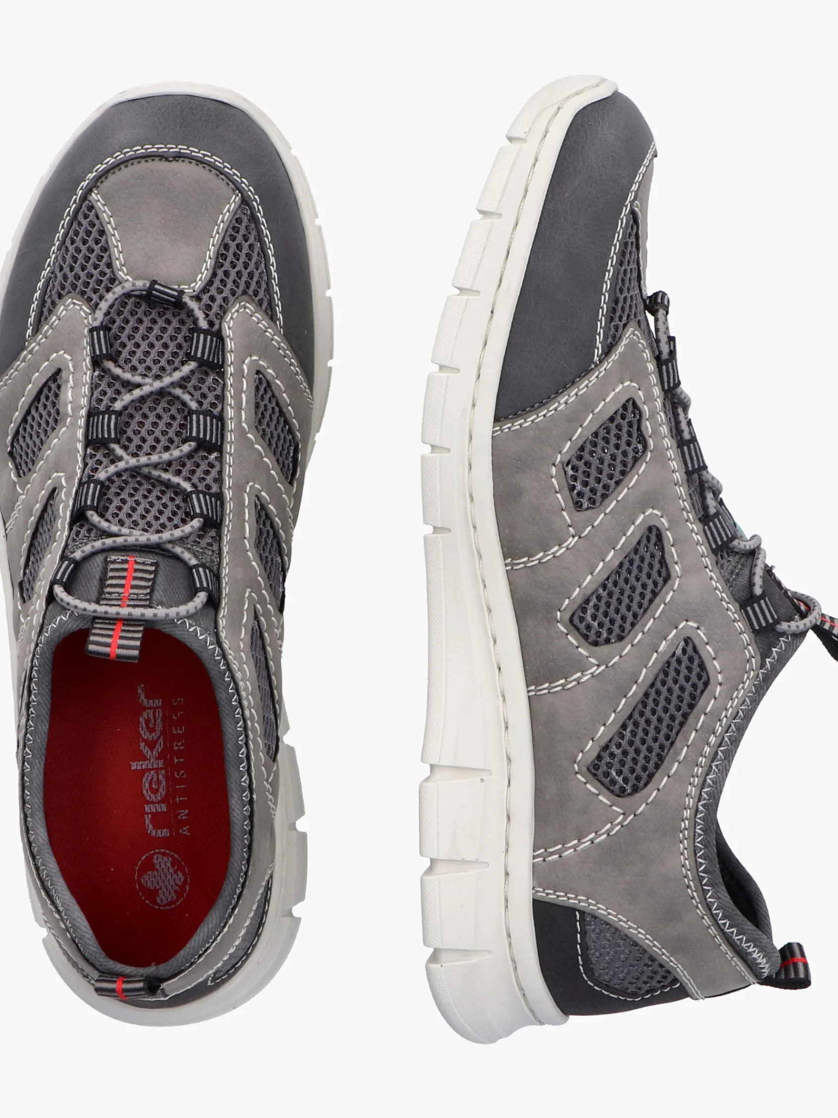 Damen Rieker Herren Slipper