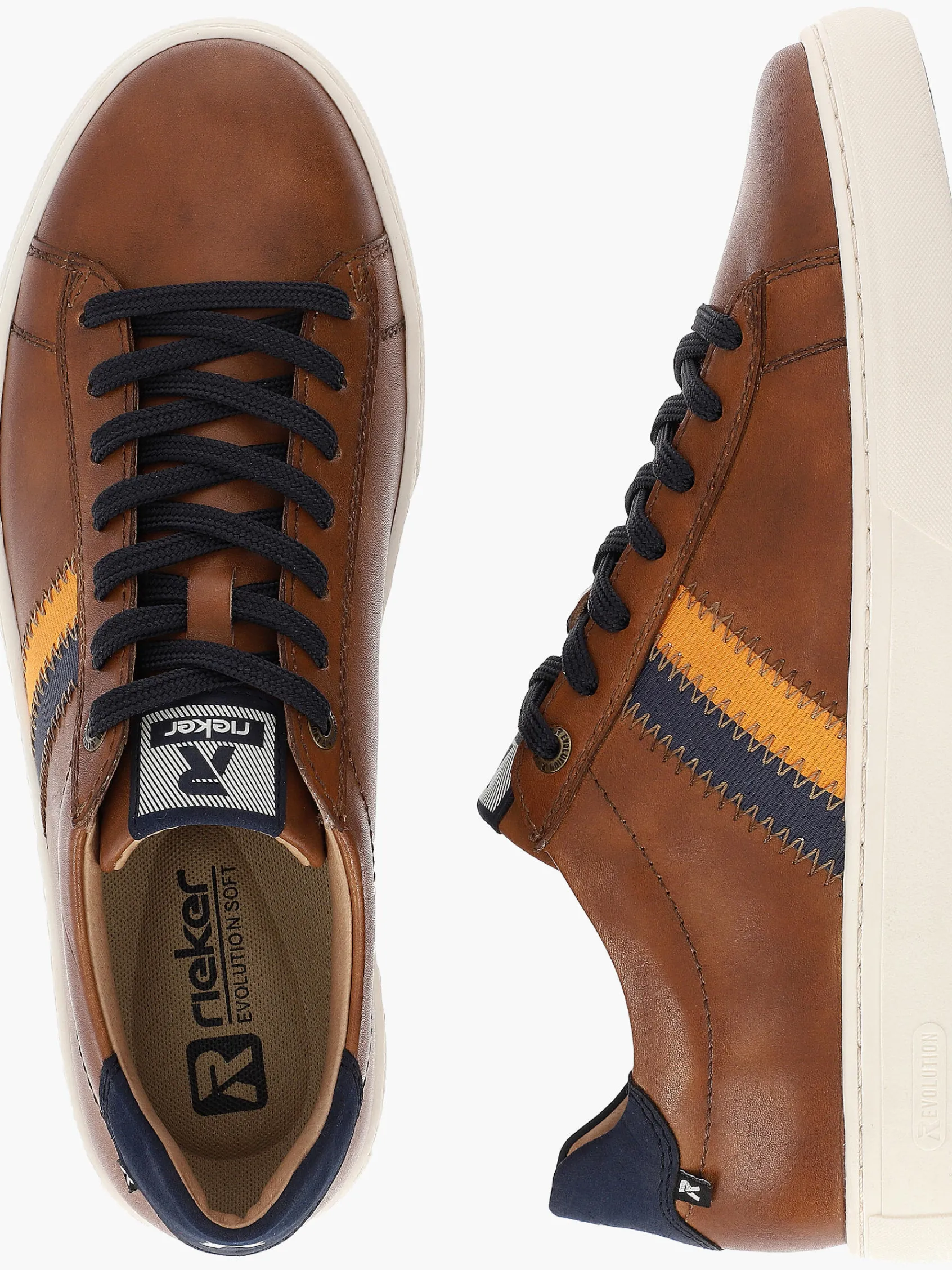 Herren Rieker Herren Sneaker Low