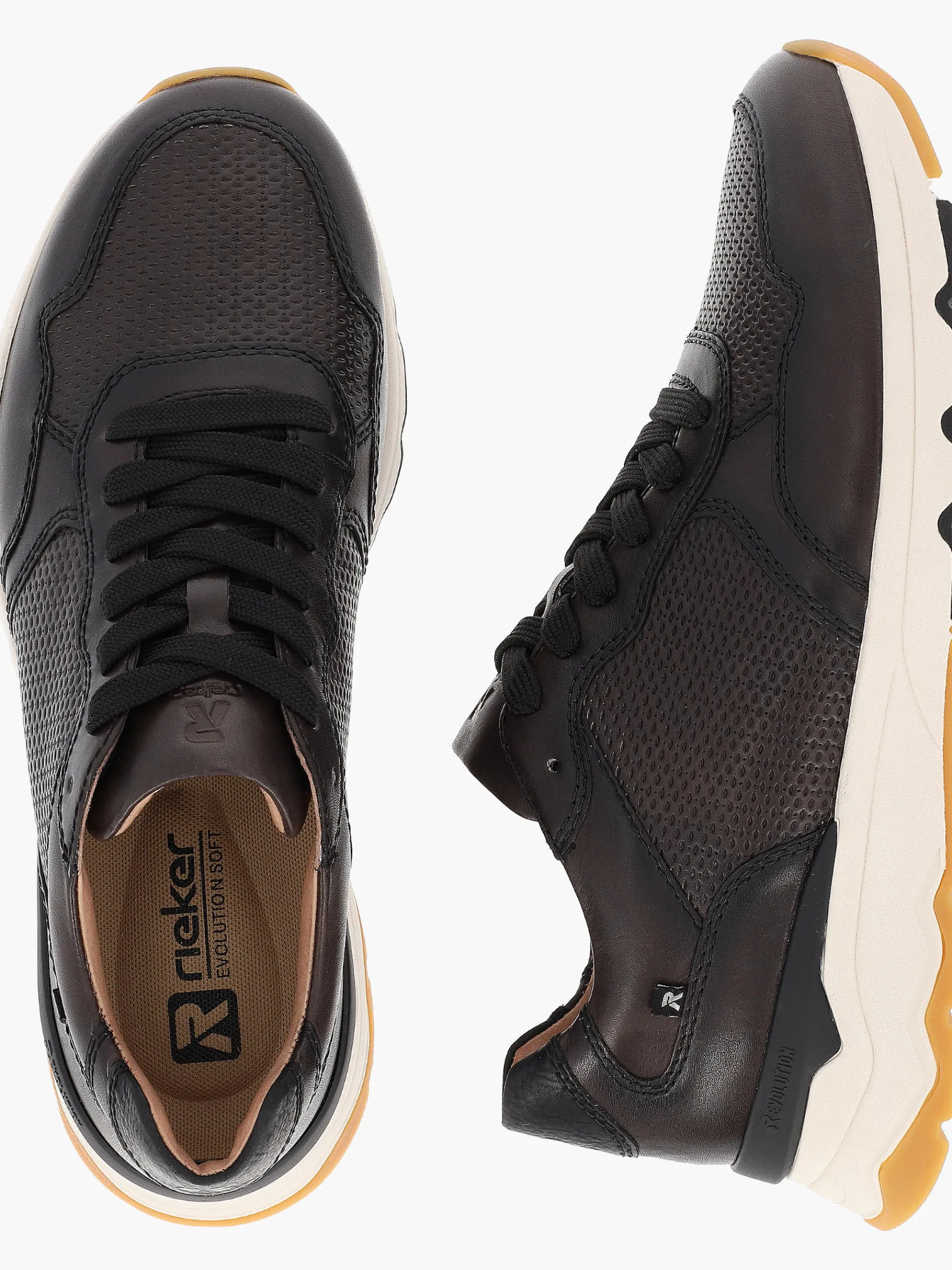 Herren Rieker Herren Sneaker Low