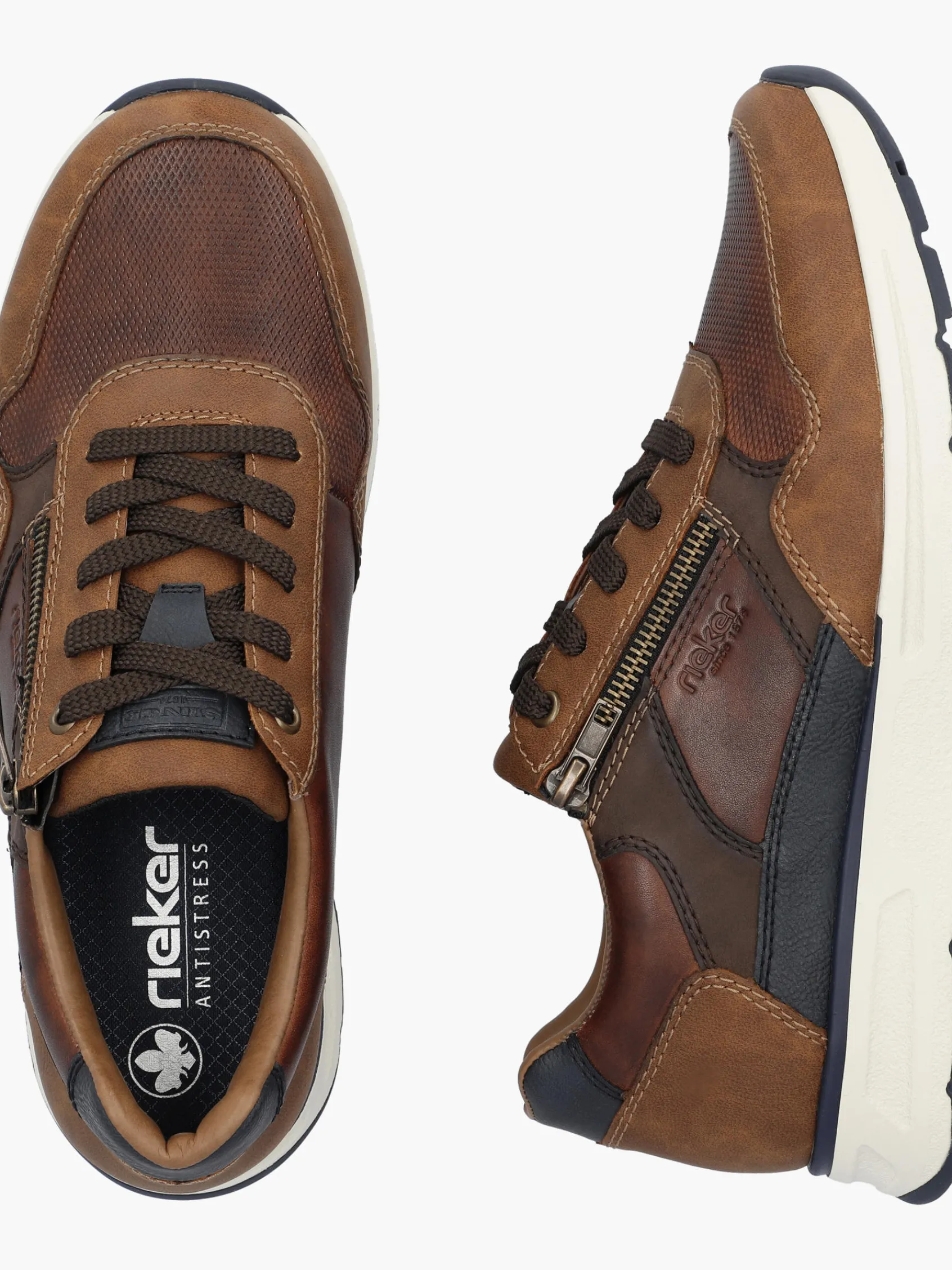 Herren Rieker Herren Sneaker Low