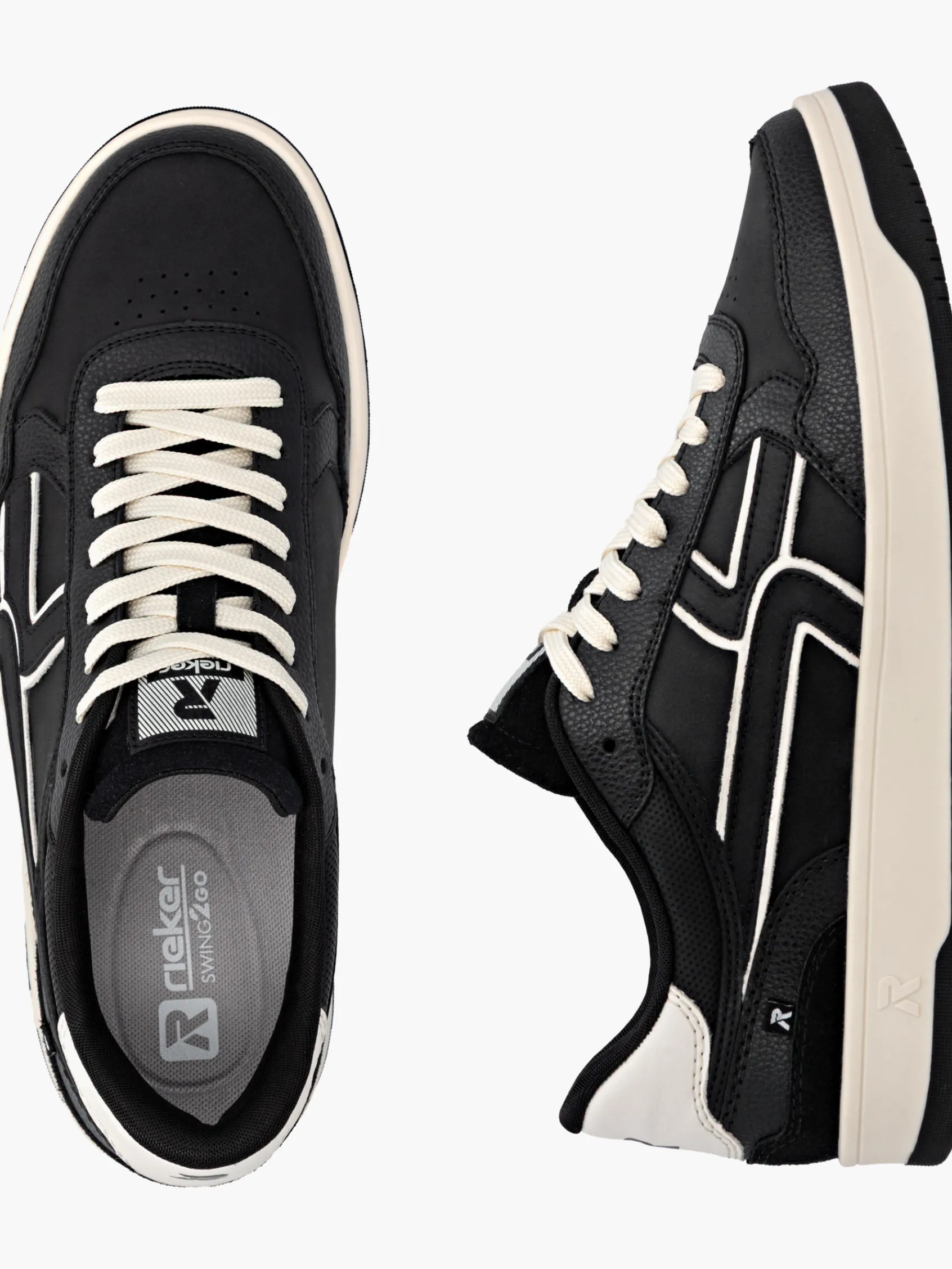 Herren Rieker Herren Sneaker Low