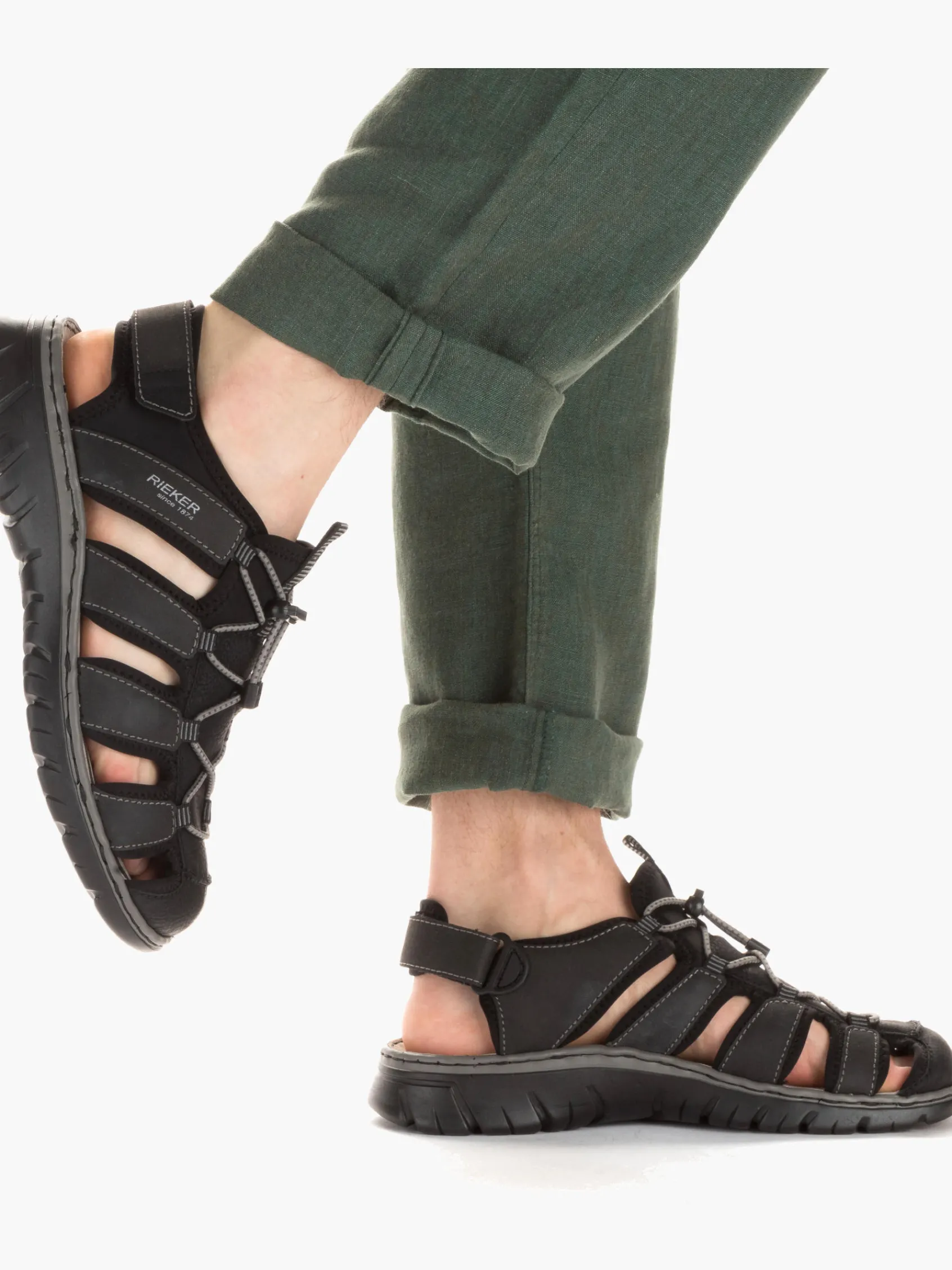 Herren Rieker Herren Trekkingsandalen