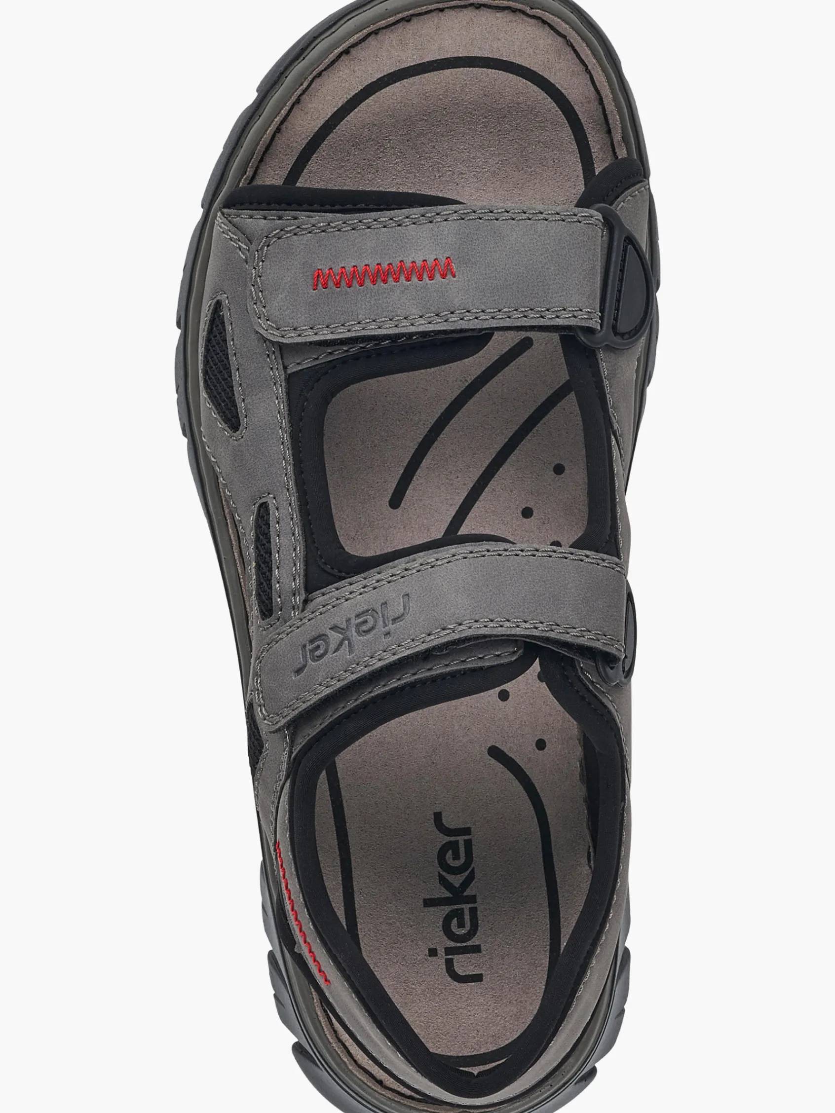 Herren Rieker Herren Trekkingsandalen