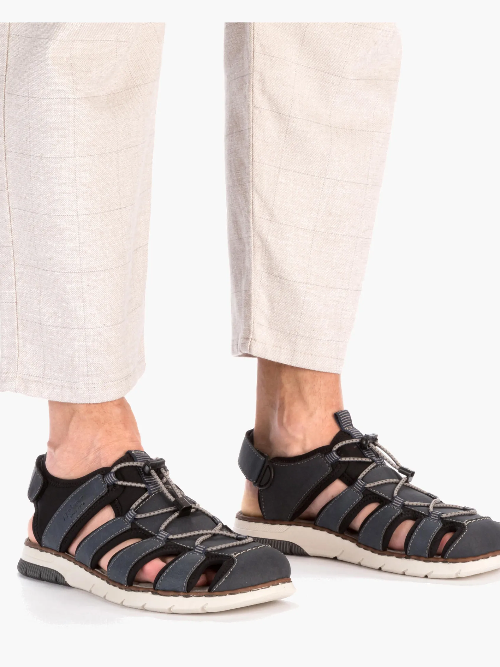 Herren Rieker Herren Trekkingsandalen