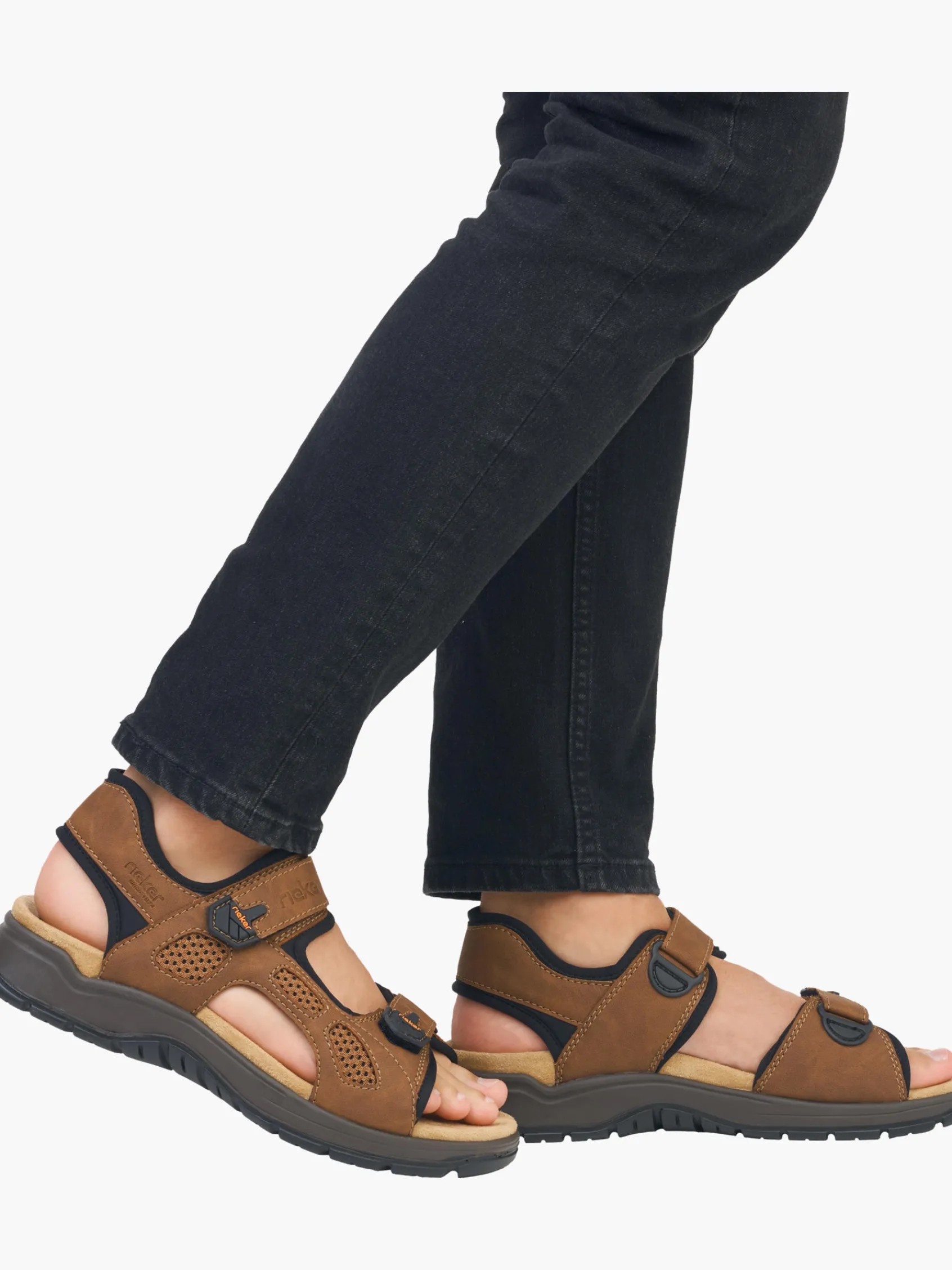 Herren Rieker Herren Trekkingsandalen