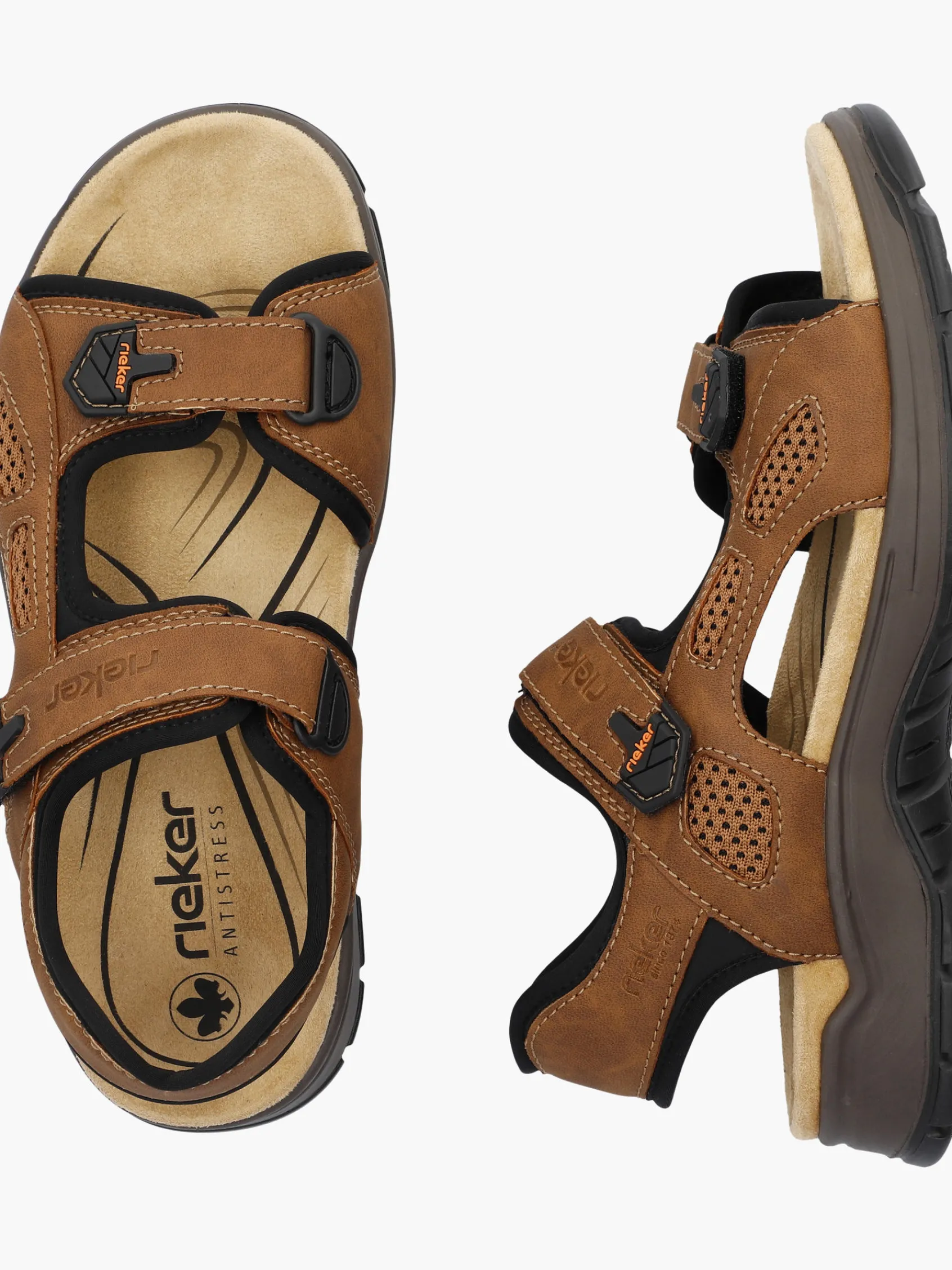 Herren Rieker Herren Trekkingsandalen