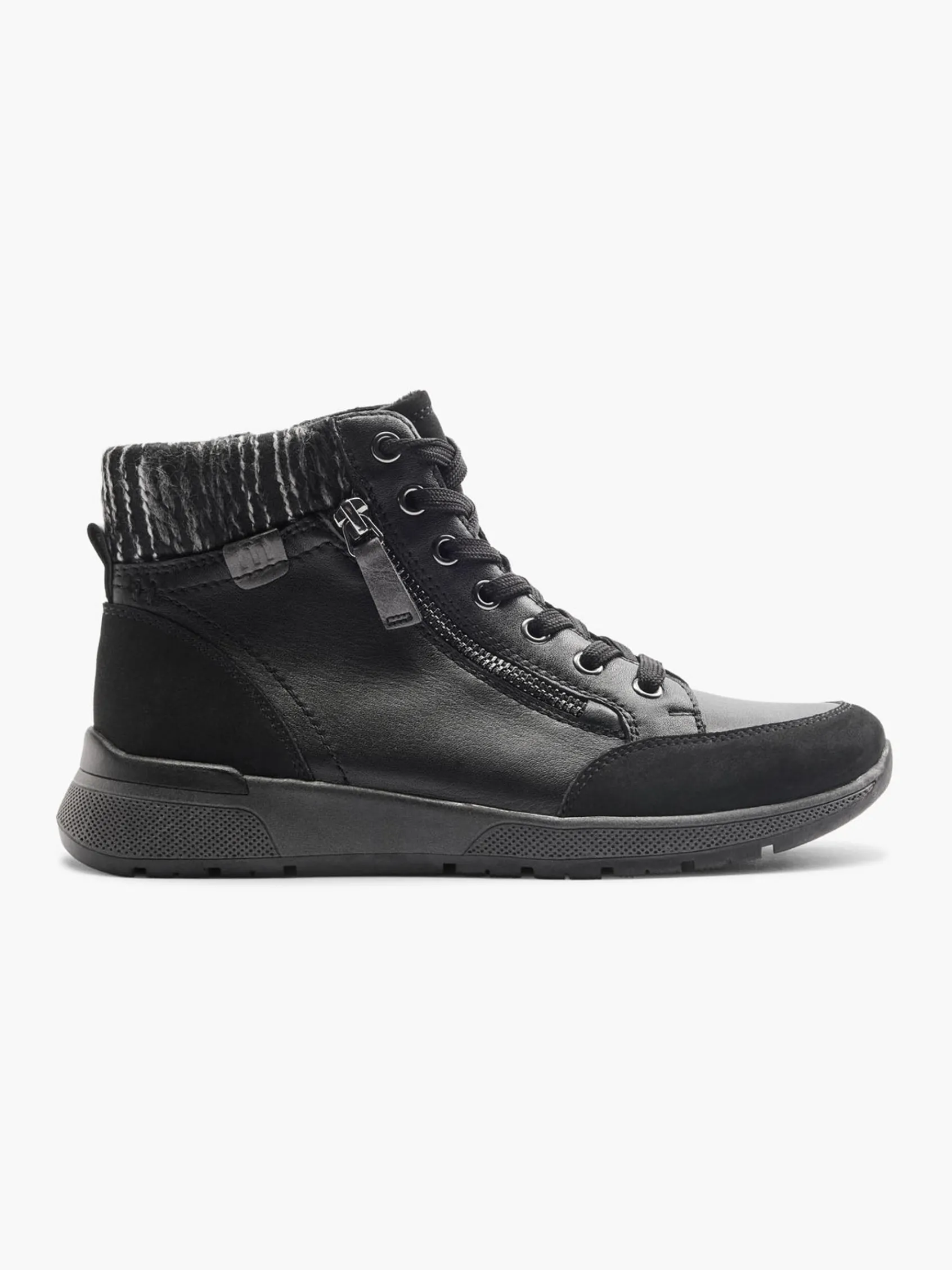 Damen Medicus Hoher Leder Komfort Sneaker Sneaker
