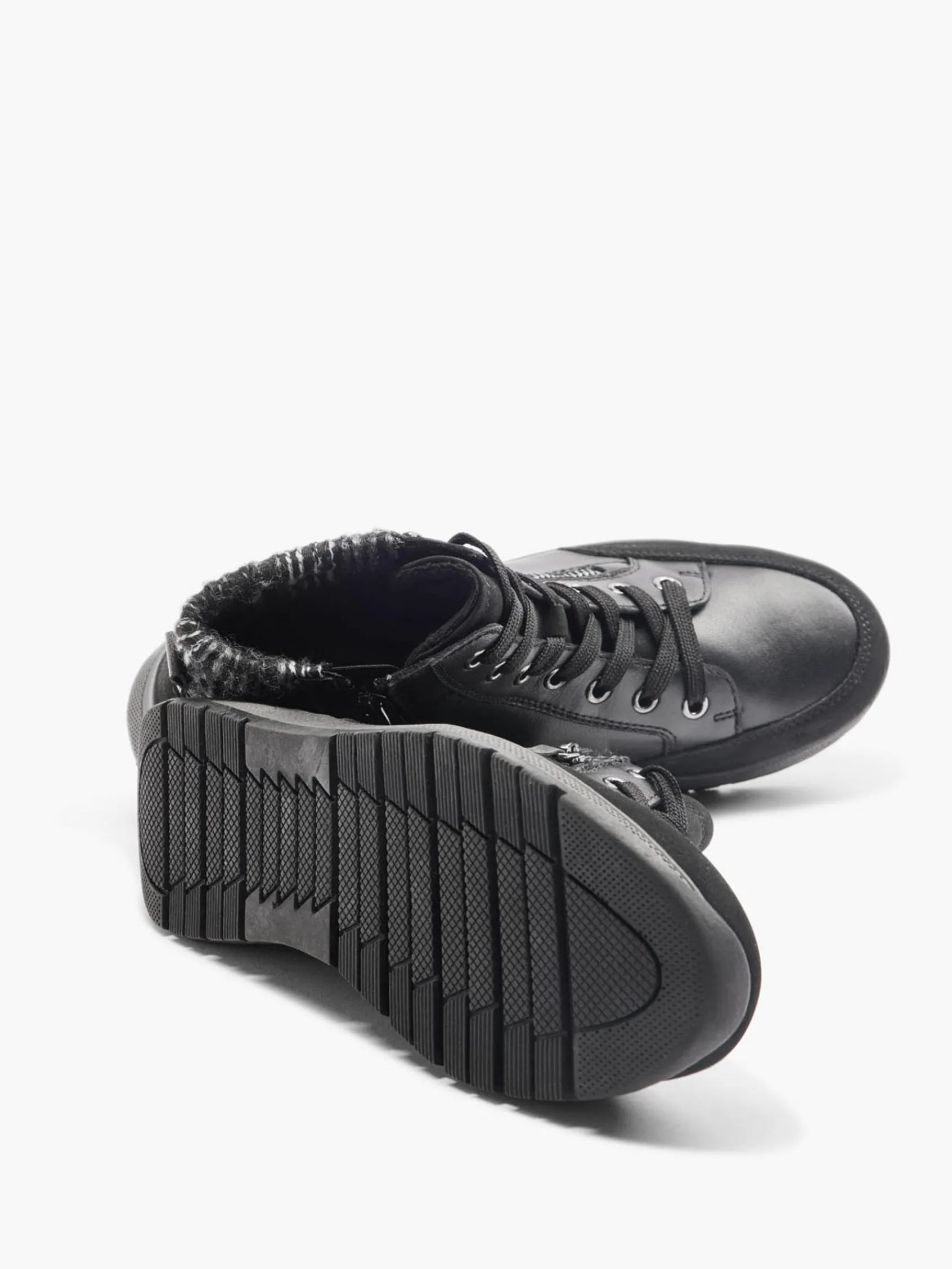 Damen Medicus Hoher Leder Komfort Sneaker Sneaker