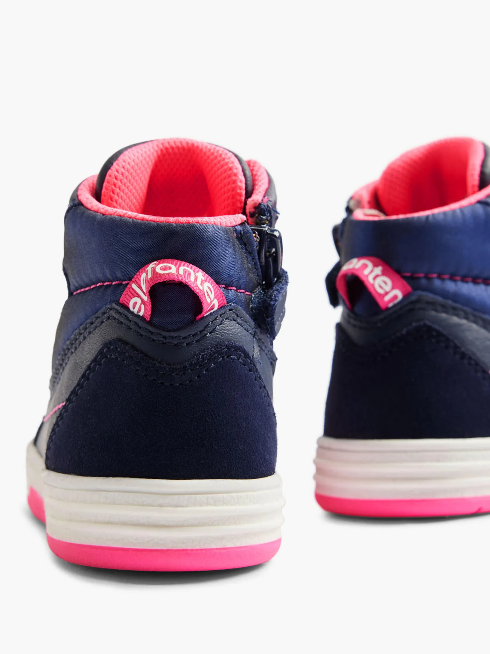 Kinder elefanten Hoher Leder Sneaker Bloom