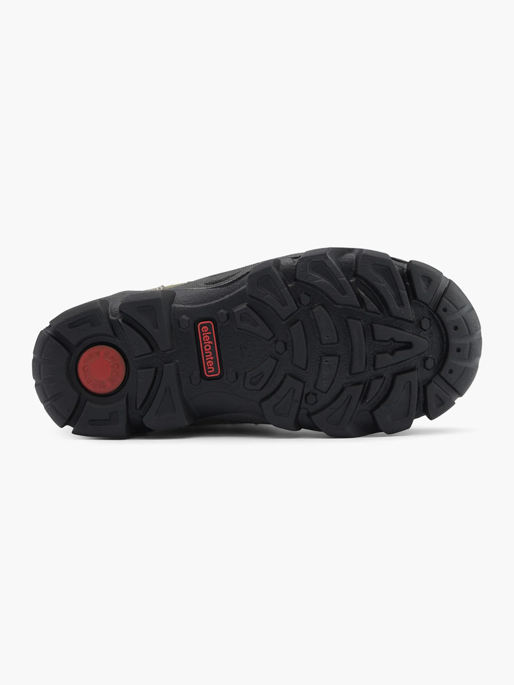 Kinder elefanten Hoher Leder Sneaker FABIO, Weite W
